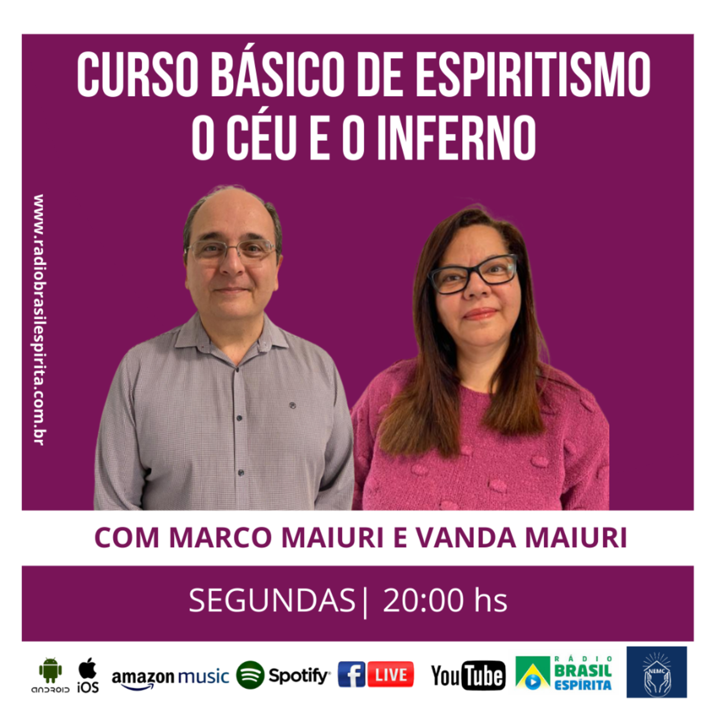 CURSO BÁSICO DE ESPIRITISMO - O CÉU E O INFERNO 2025 #rbeoficial  episode artwork