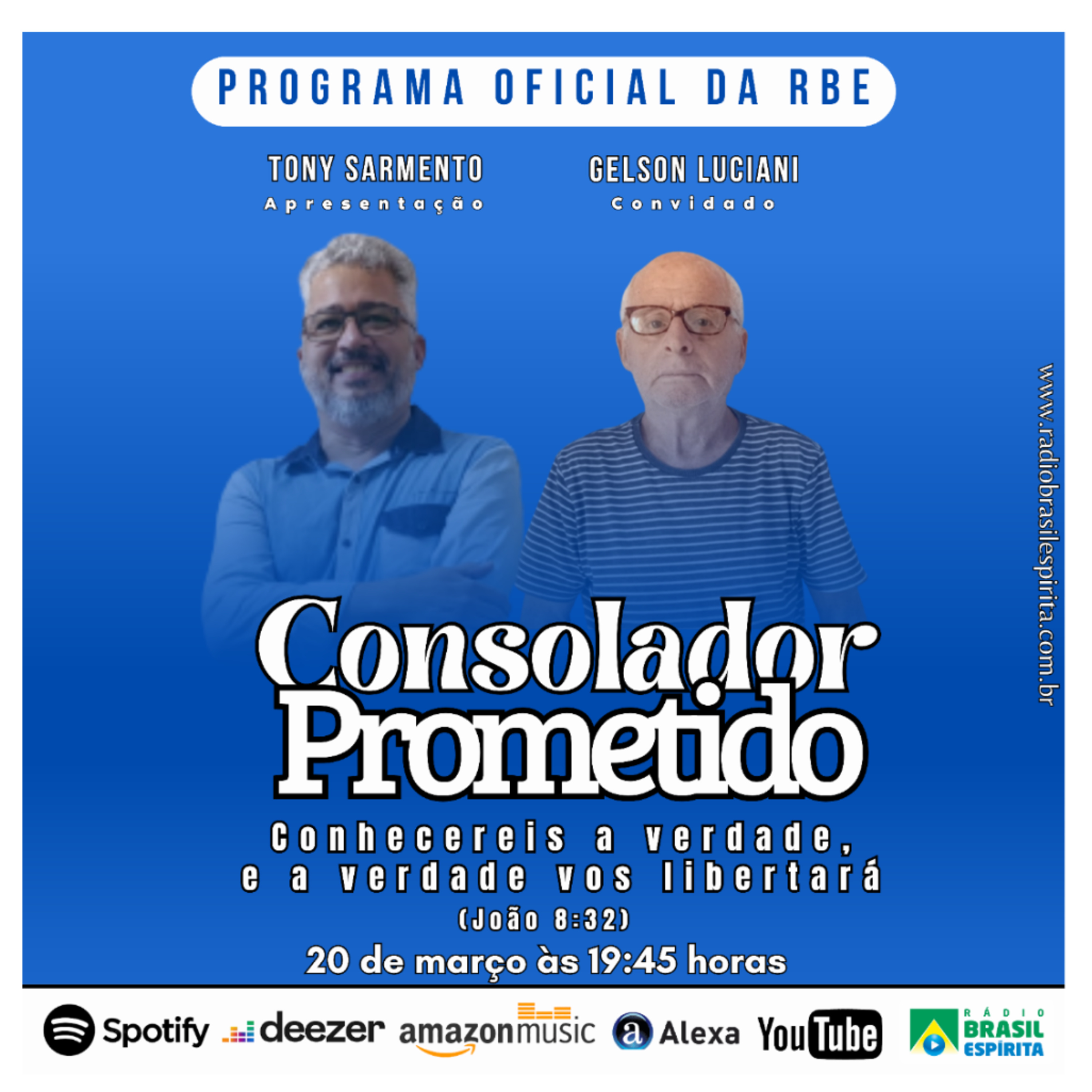 CONHECEREIS A VERDADE E A VERDADE VOS LIBERTARÁ (João 8:32) #rbeoficial episode artwork