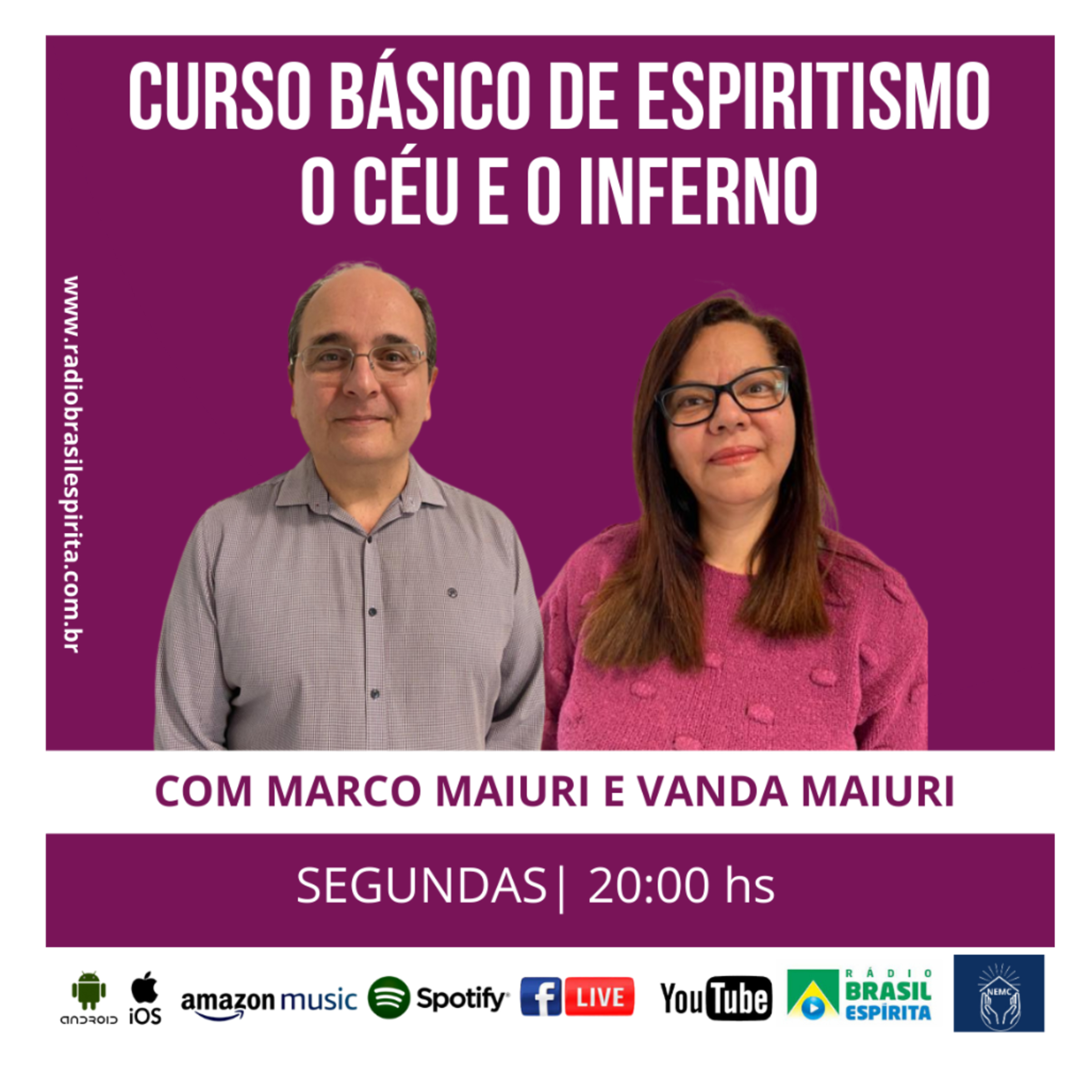 CURSO BÁSICO DE ESPIRITISMO - O CÉU E O INFERNO #rbeoficial  episode artwork