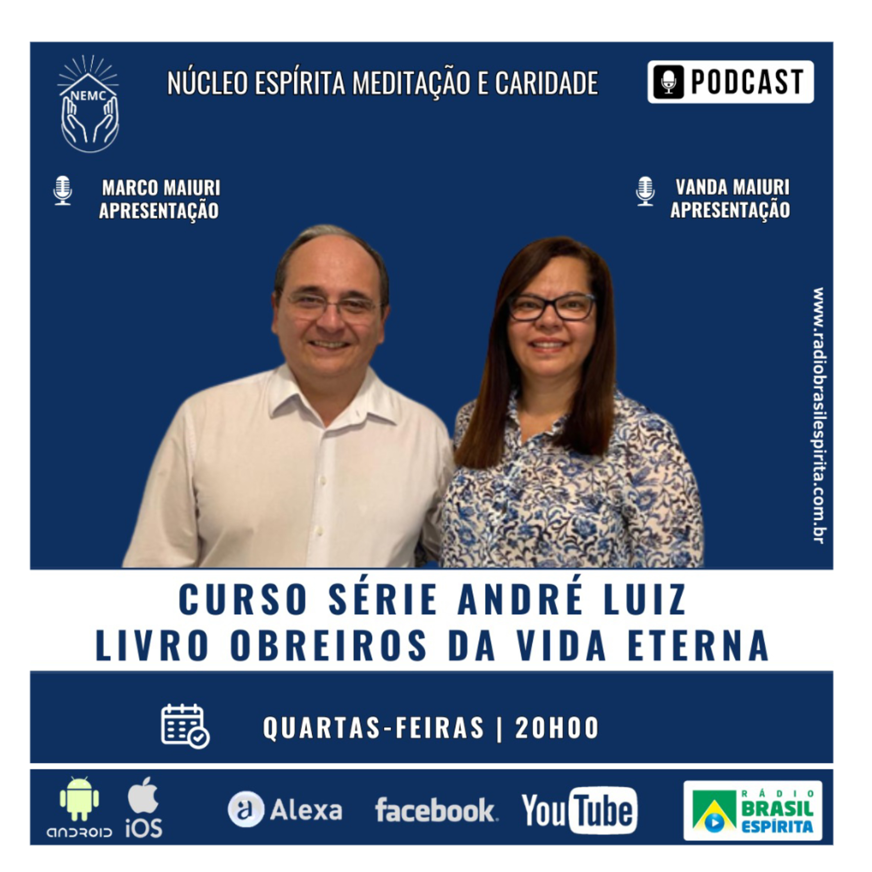 CURSO SÉRIE ANDRÉ LUIZ - LIVRO OBREIROS DA VIDA ETERNA #rbeoficial episode artwork
