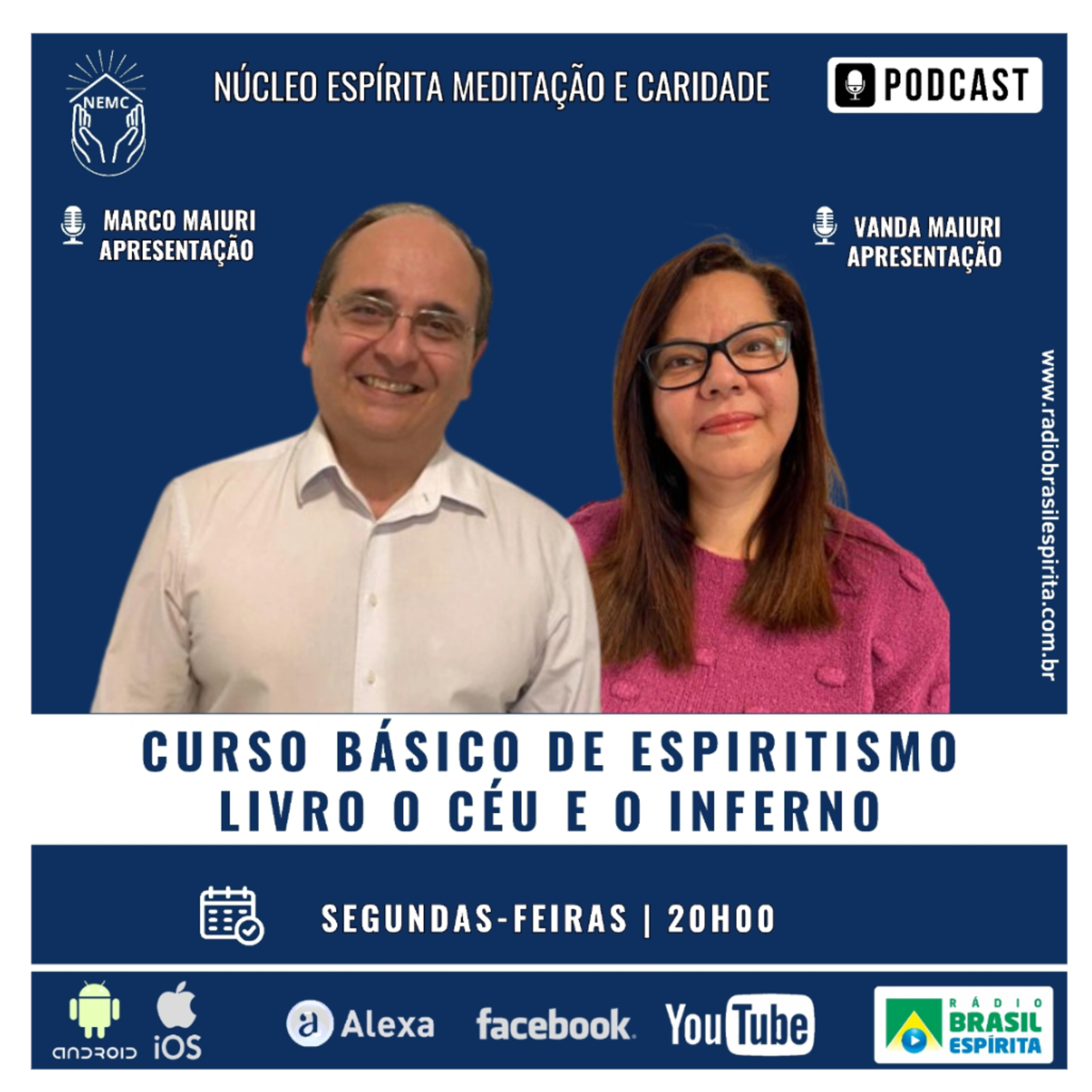 CURSO BÁSICO DE ESPIRITISMO - O CÉU E O INFERNO #rbeoficial  episode artwork