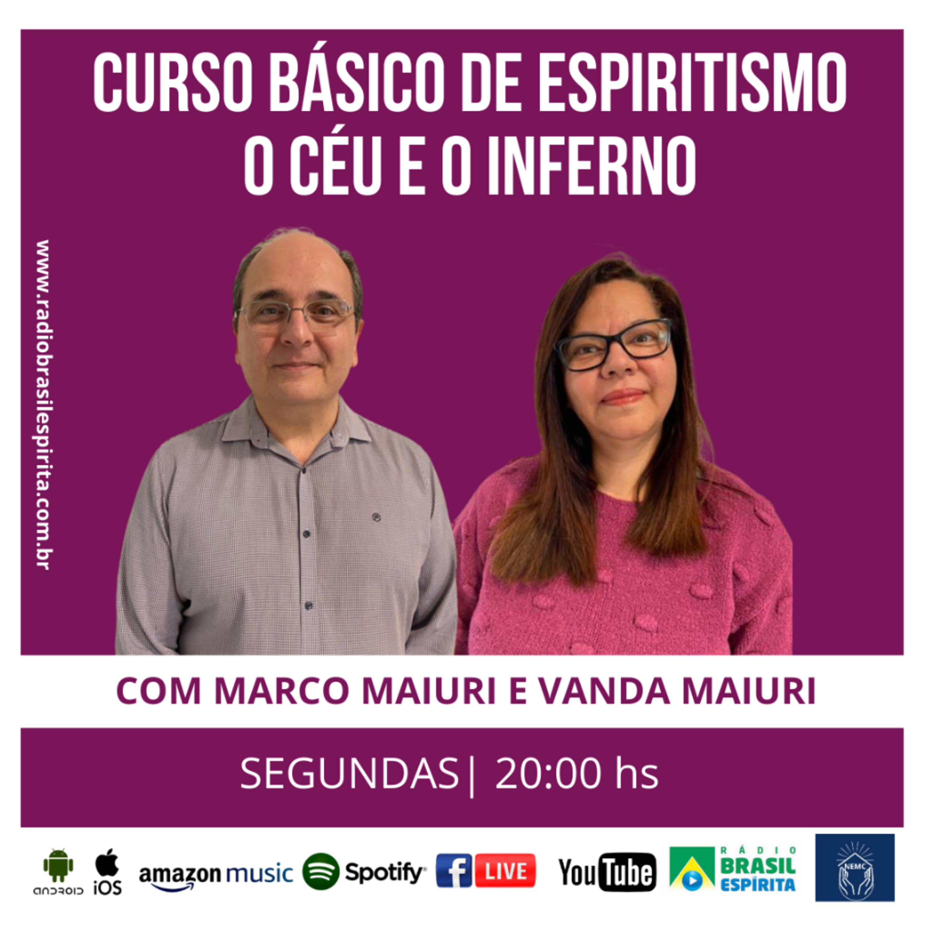 CURSO BÁSICO DE ESPIRITISMO - O CÉU E O INFERNO #rbeoficial  episode artwork