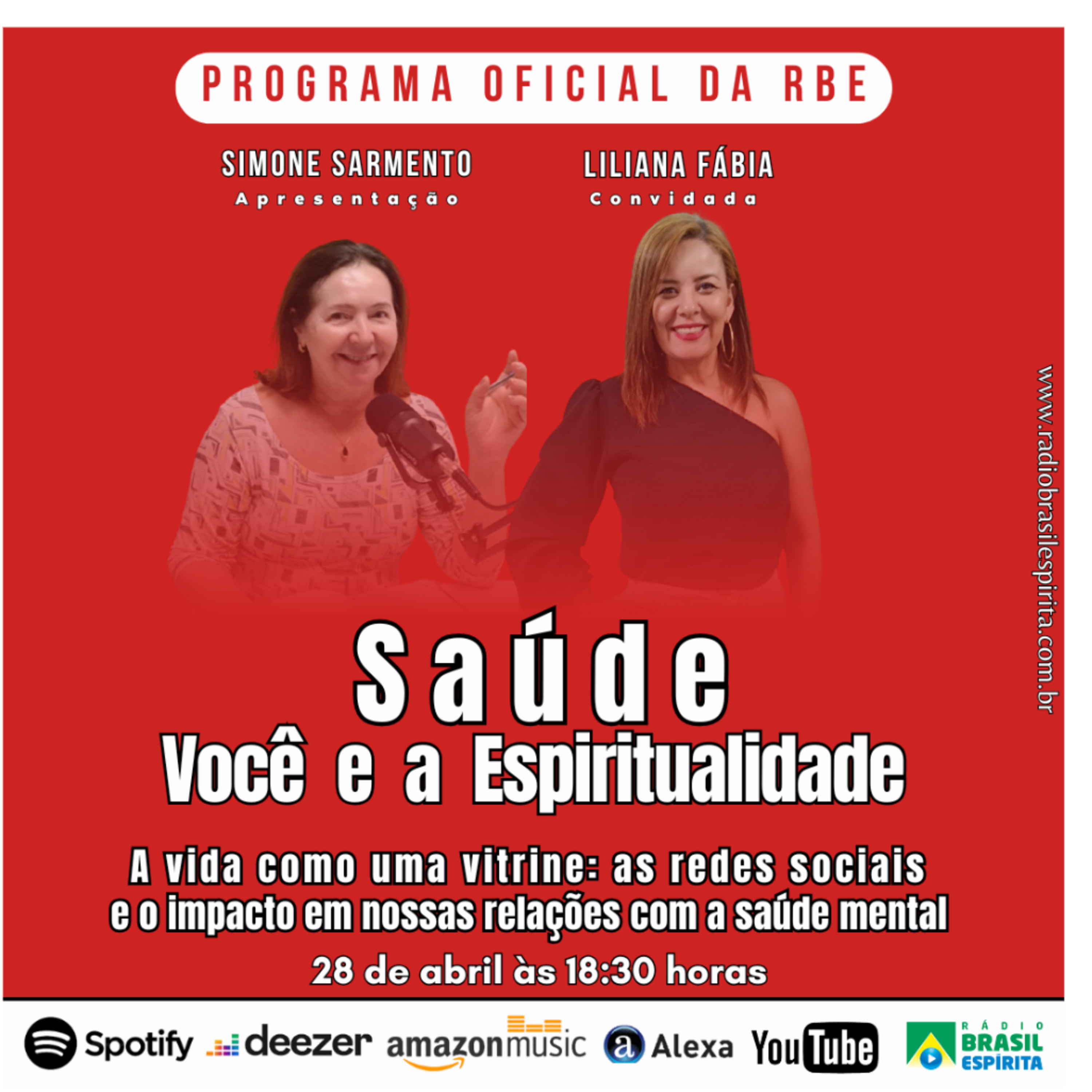 SAÚDE, VOCÊ E A ESPIRITUALIDADE #rbeoficial episode artwork