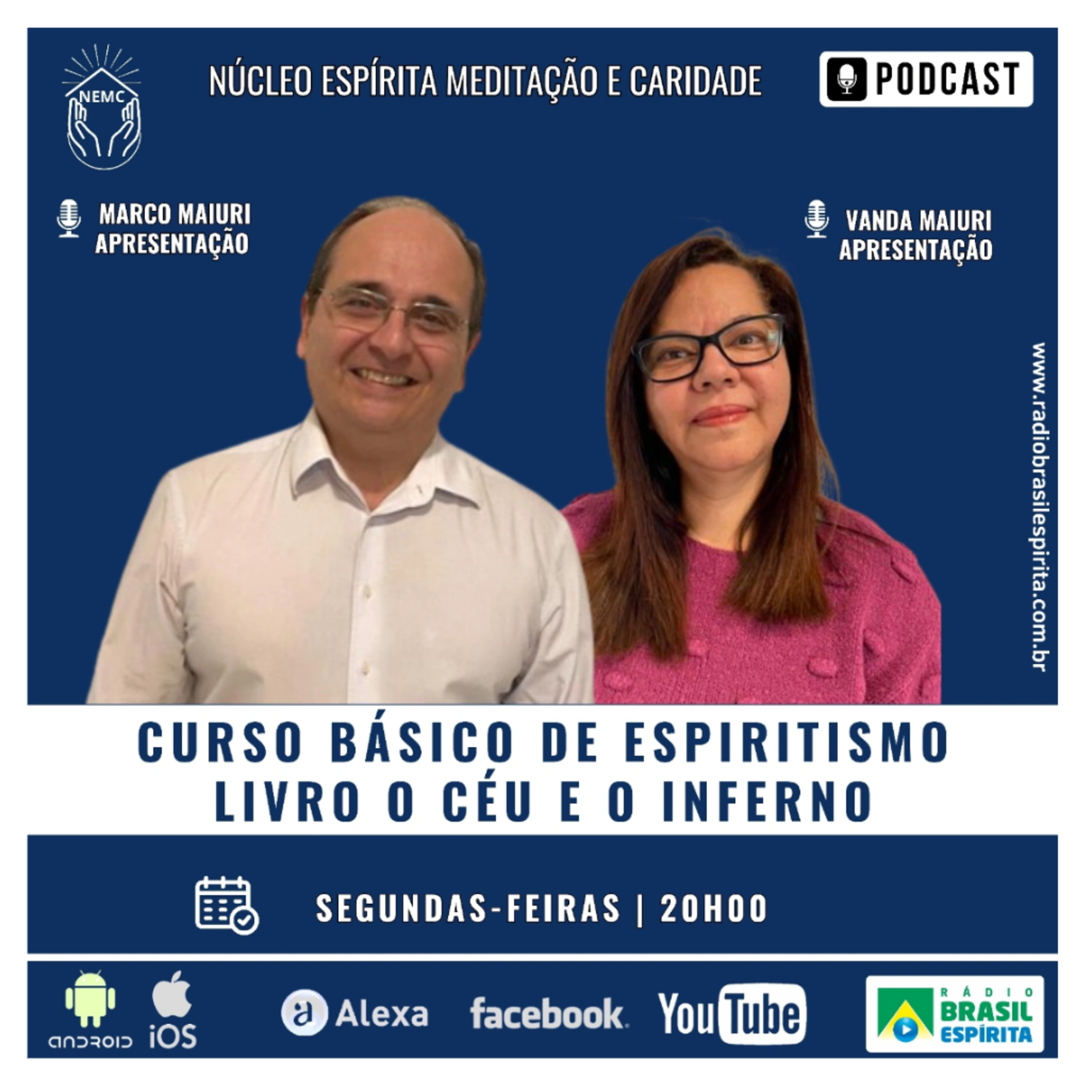 CURSO BÁSICO DE ESPIRITISMO - O CÉU E O INFERNO #rbeoficial #obrasbásicas #nemc  episode artwork