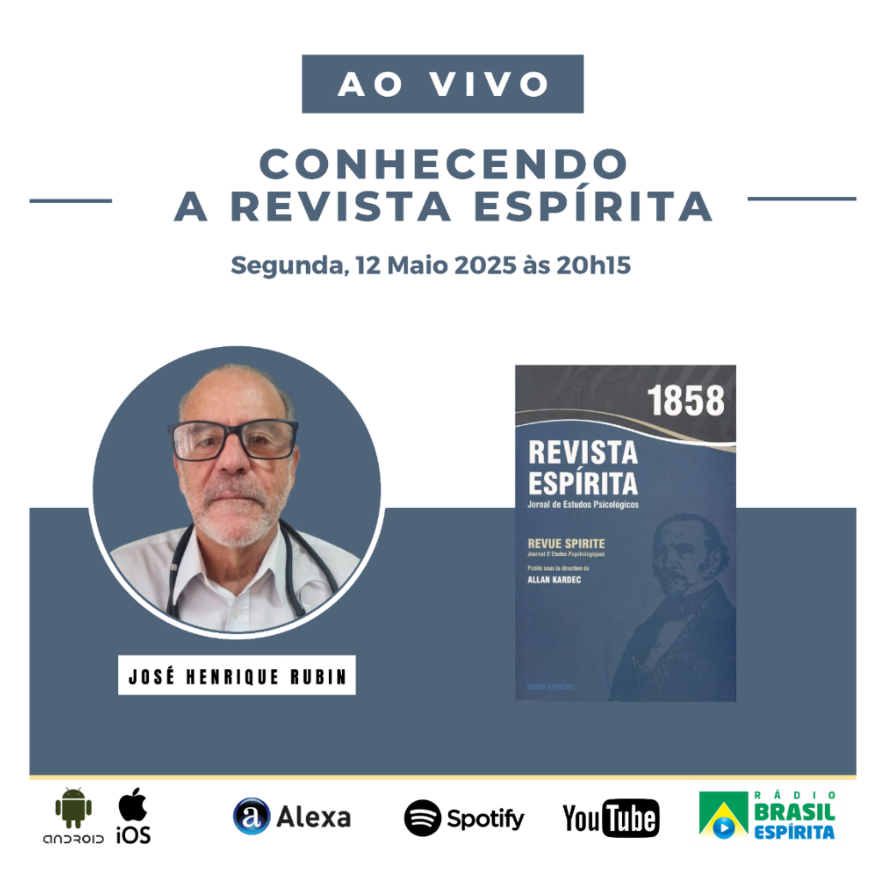 CONHECENDO A REVISTA ESPÍRITA #rbeoficial episode artwork
