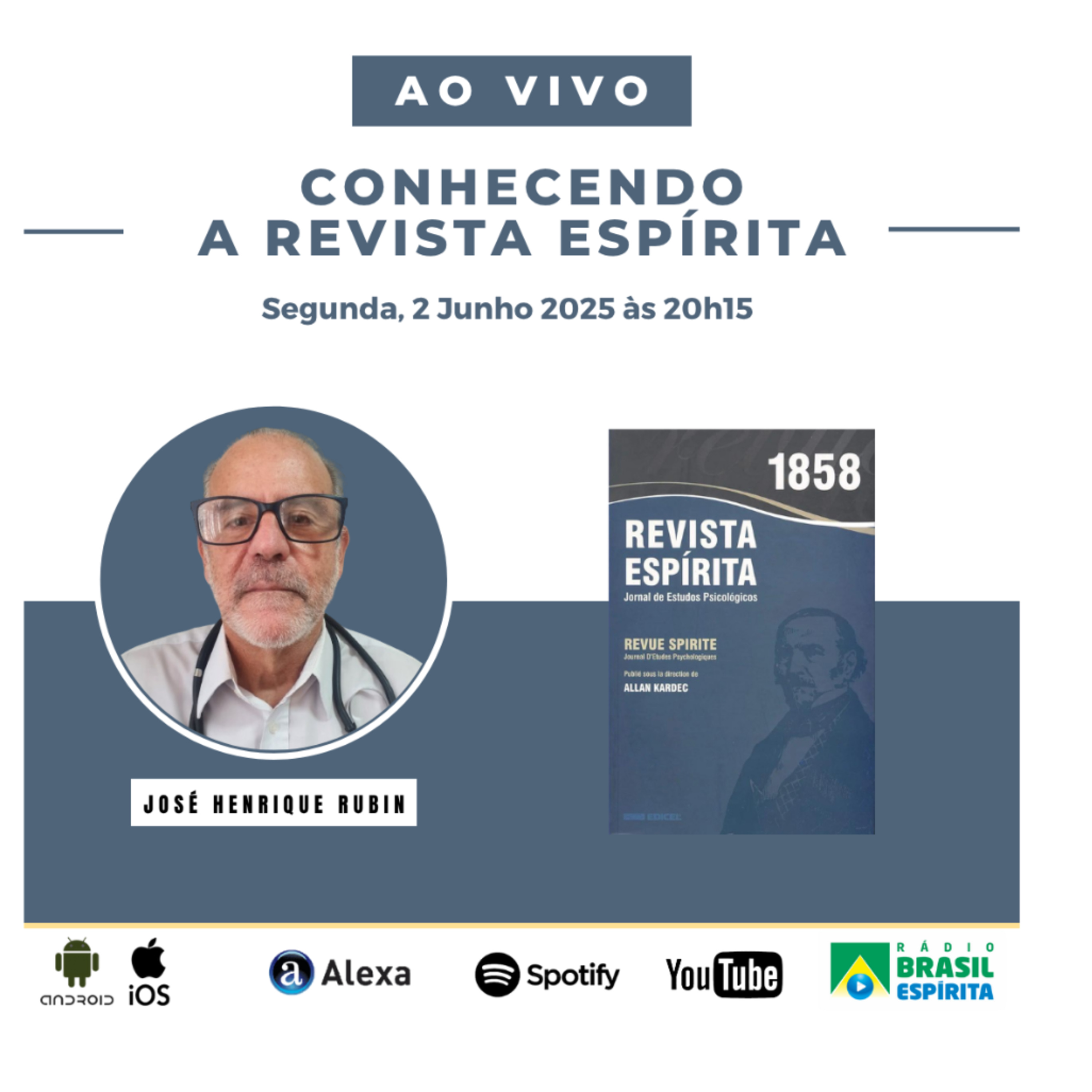 CONHECENDO A REVISTA ESPÍRITA #rbeoficial episode artwork