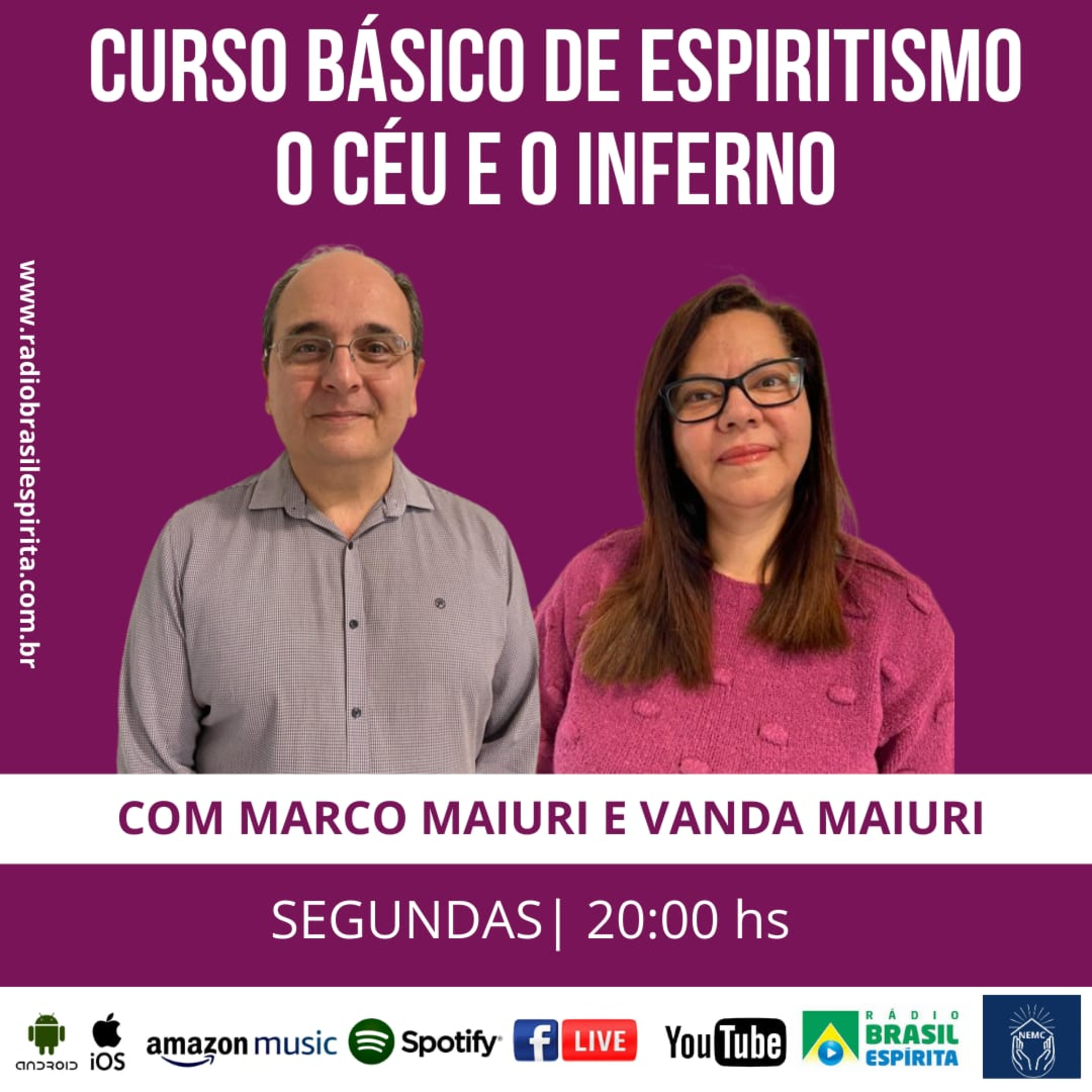 CURSO BÁSICO DE ESPIRITISMO - O CÉU E O INFERNO #rbeoficial #obrasbásicas #nemc episode artwork