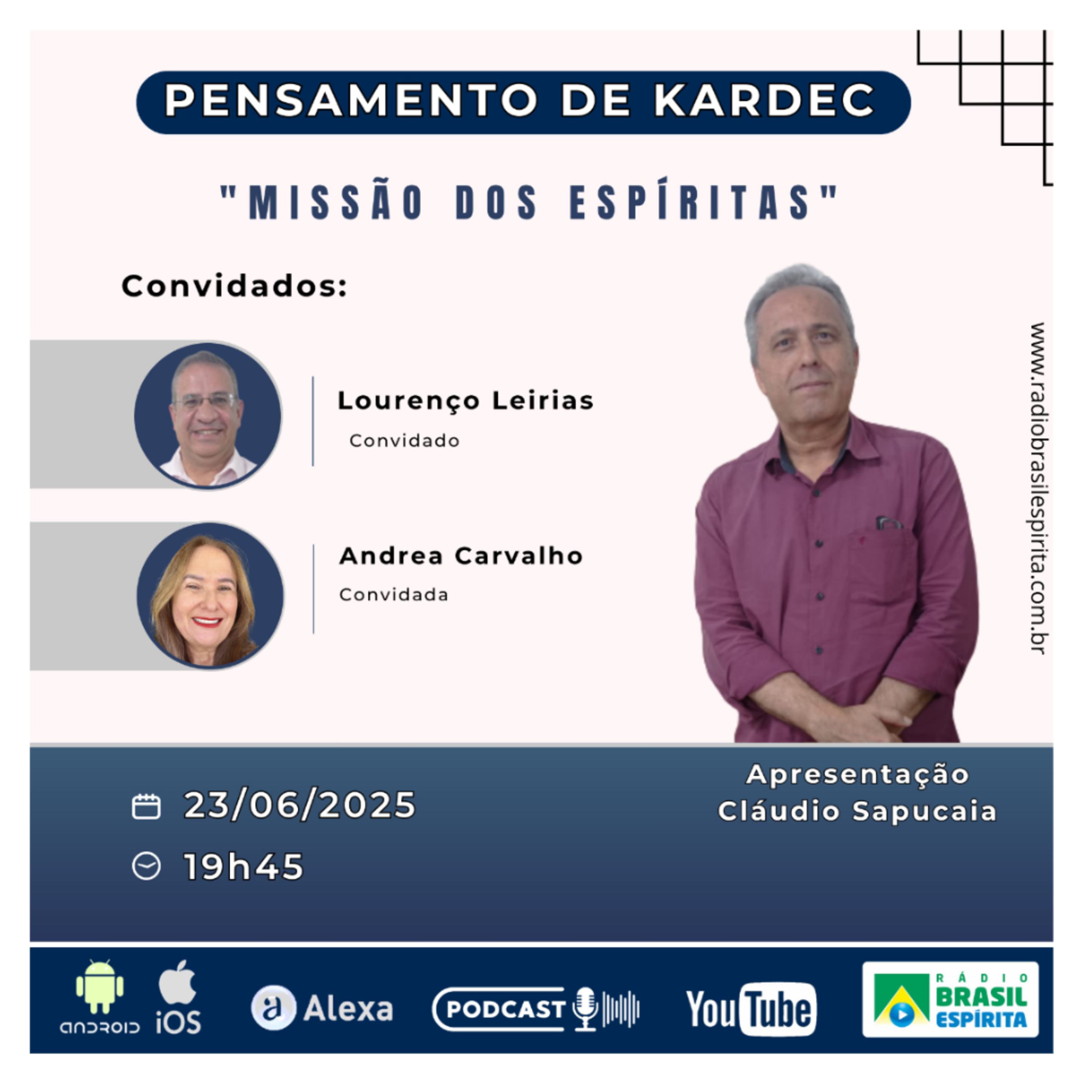  MISSÃO DOS ESPÍRITAS #rbeoficial episode artwork