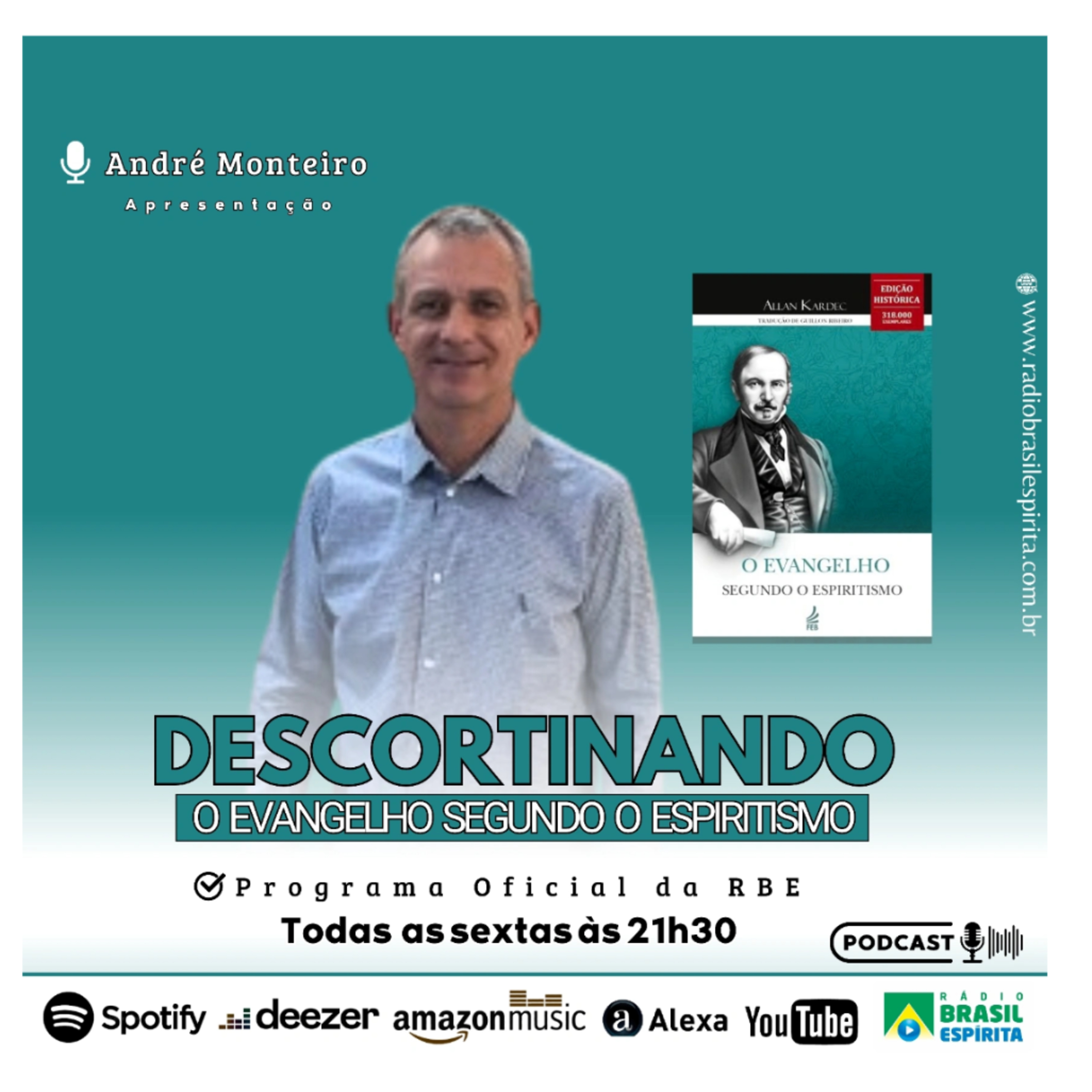 DESCORTINANDO O EVANGELHO SEGUNDO O ESPIRITISMO #rbeoficial episode artwork