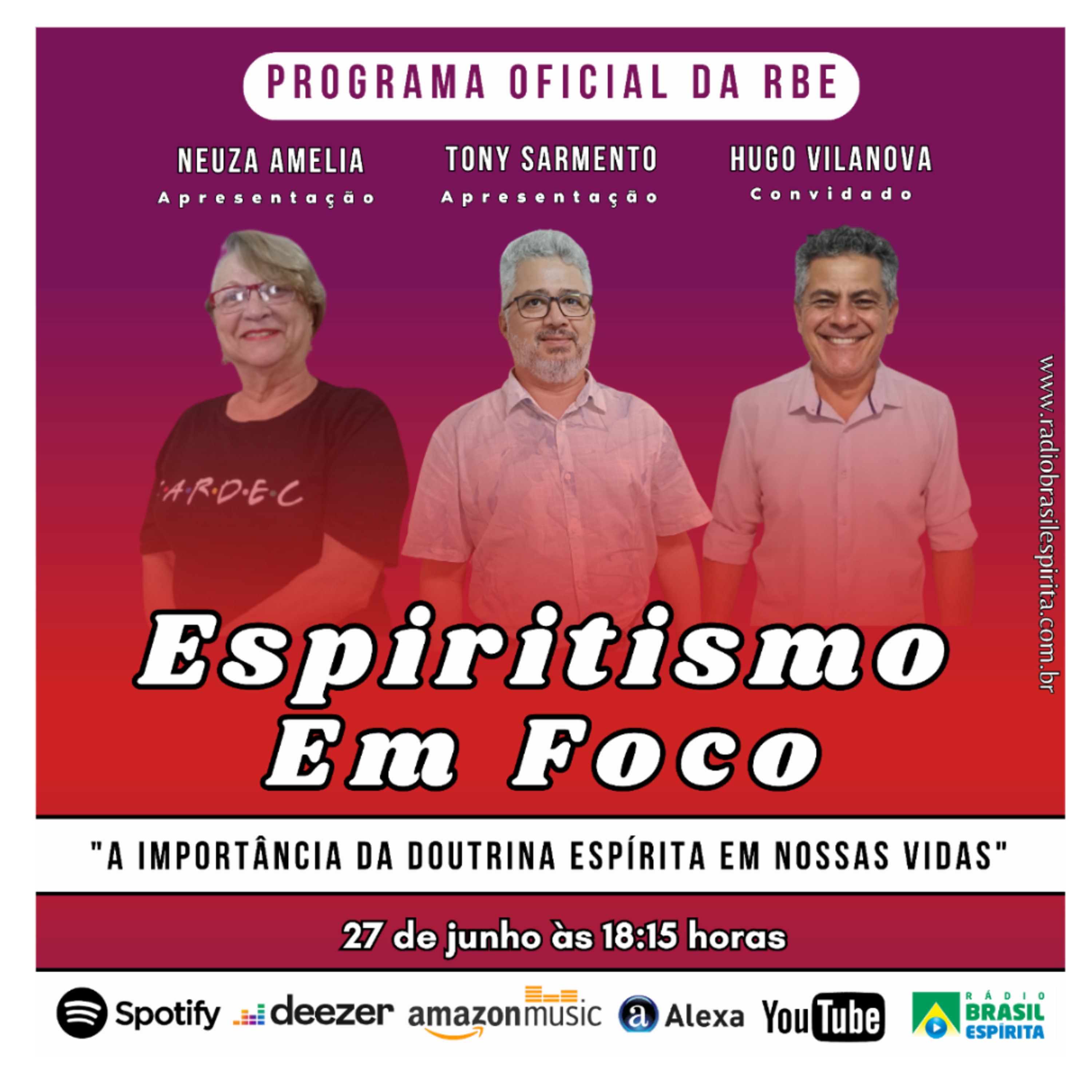 A IMPORTÂNCIA DA DOUTRINA ESPÍRITA EM NOSSAS VIDAS #rbeoficial episode artwork
