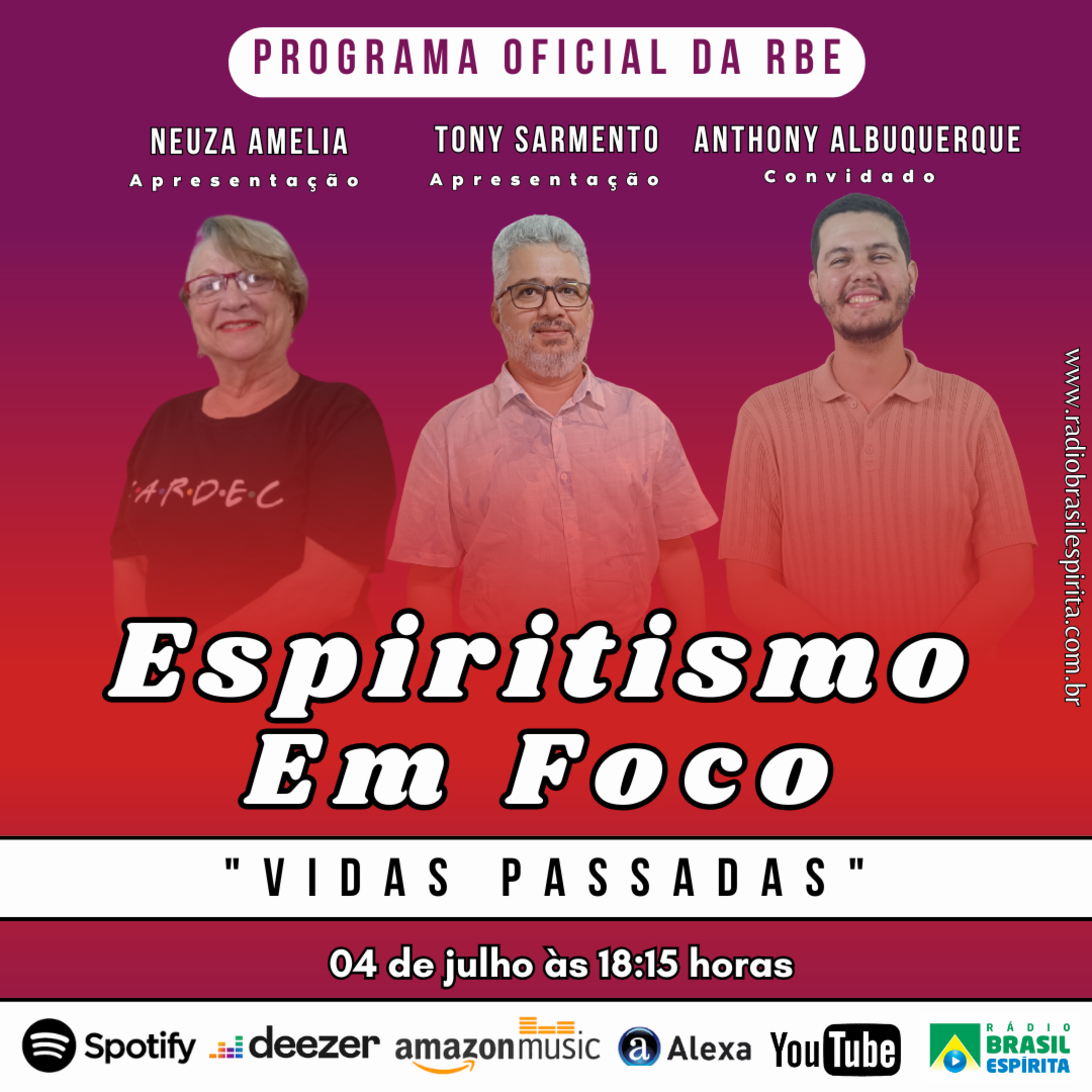 VIDAS PASSADAS #rbeoficial episode artwork