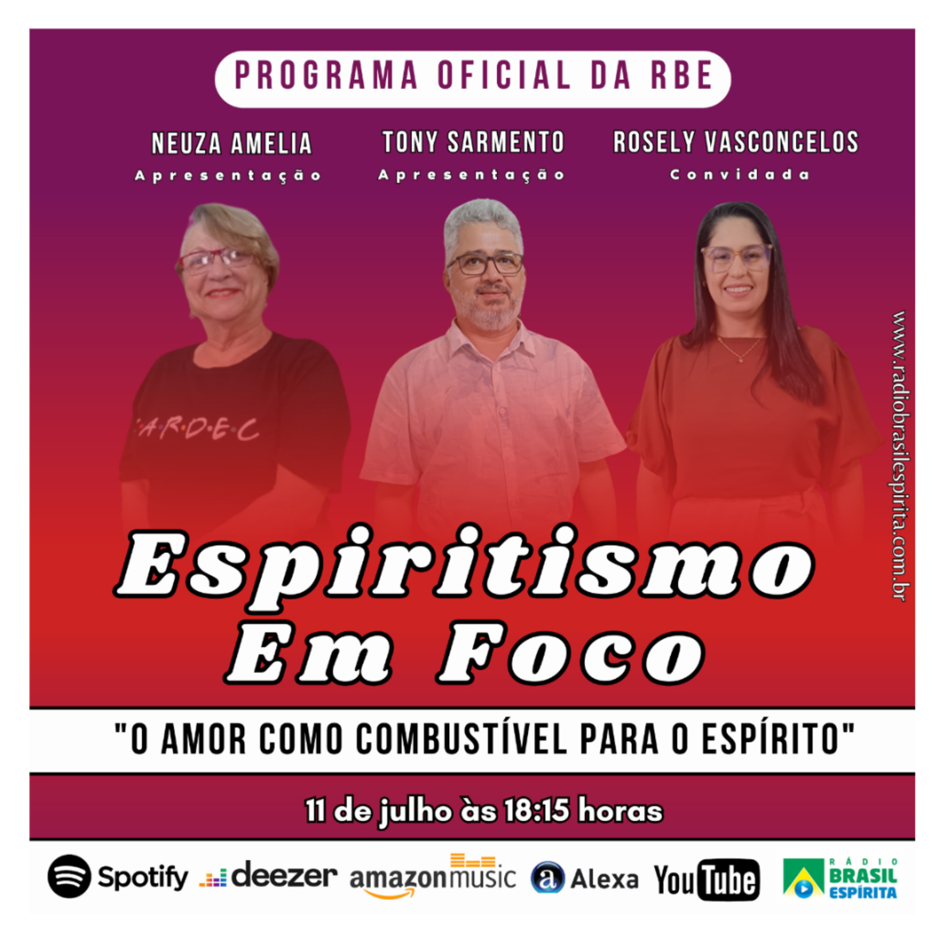 O AMOR COMO COMBUSTÍVEL PARA O ESPÍRITO. #rbeoficial episode artwork