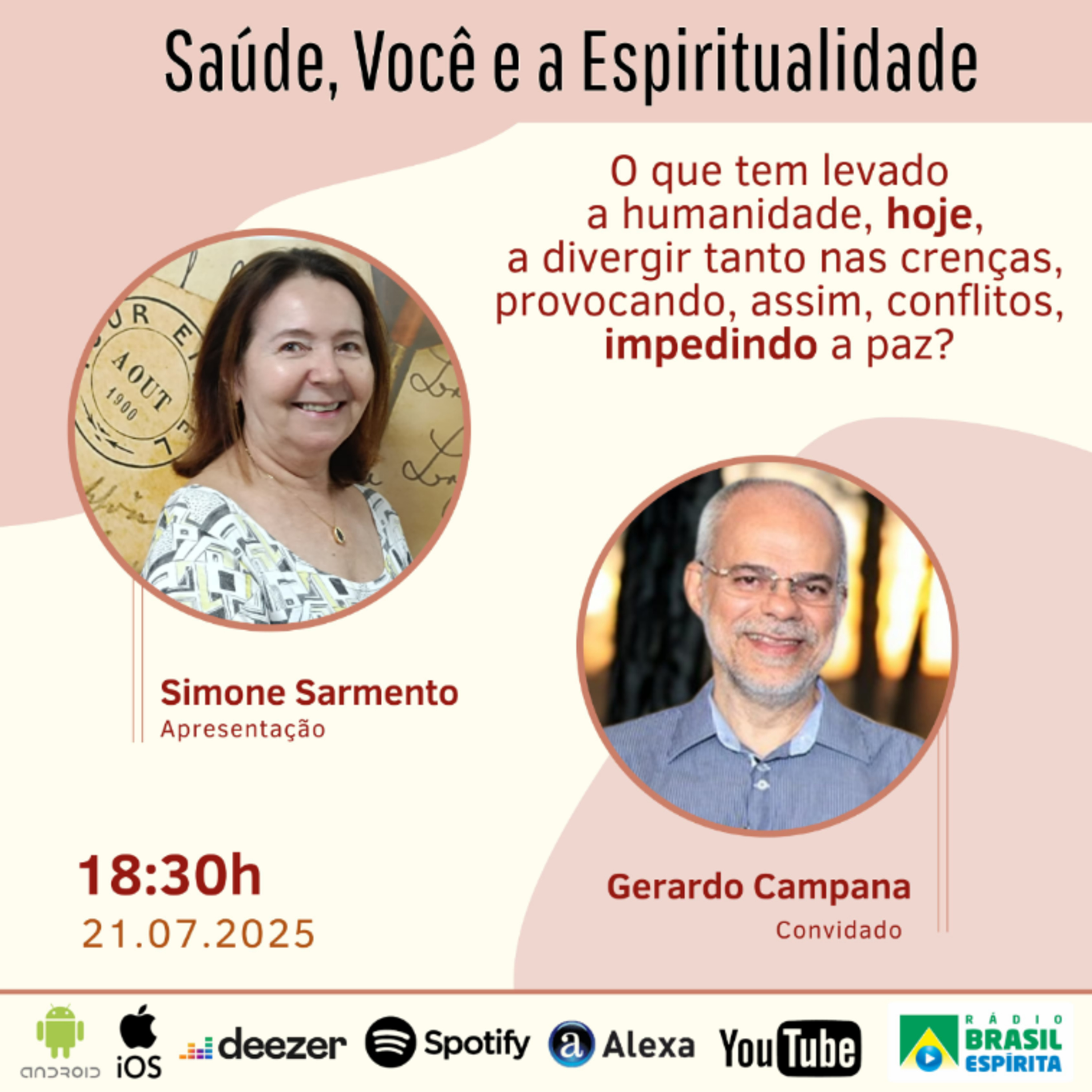 SAÚDE, VOCÊ E A ESPIRITUALIDADE #rbeoficial episode artwork