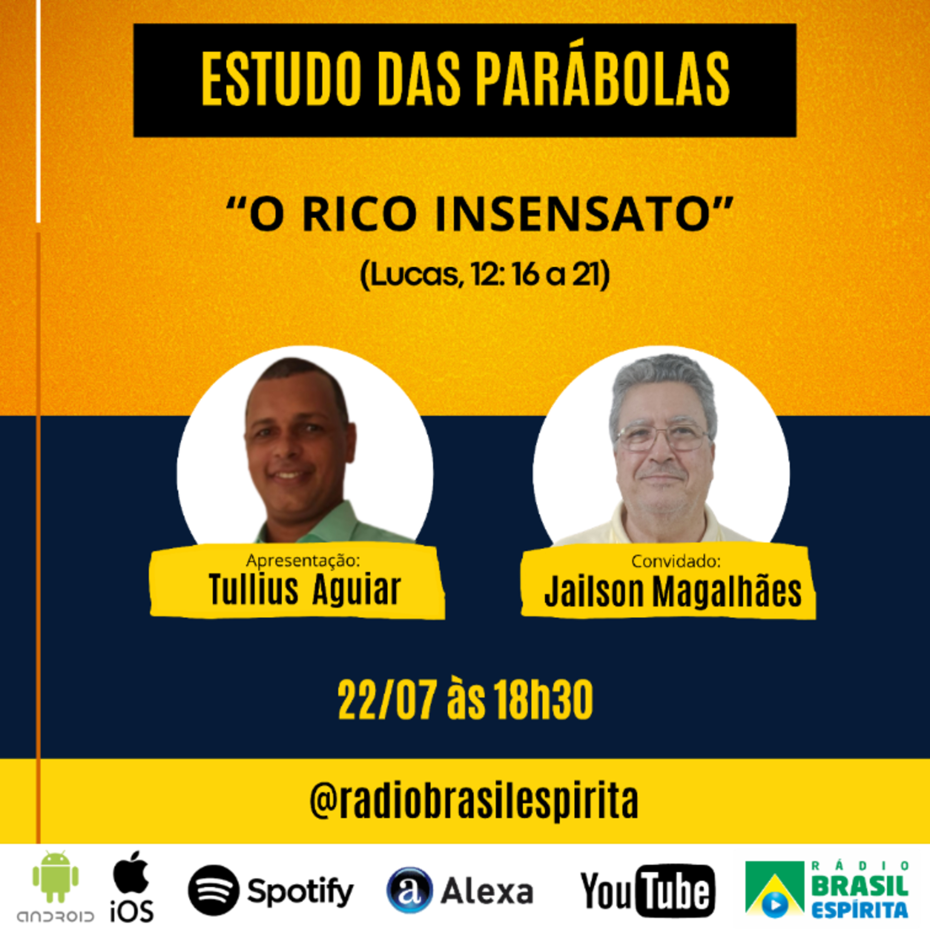 O RICO INSENSATO (Lucas 12-16 a 21) #rbeoficial episode artwork