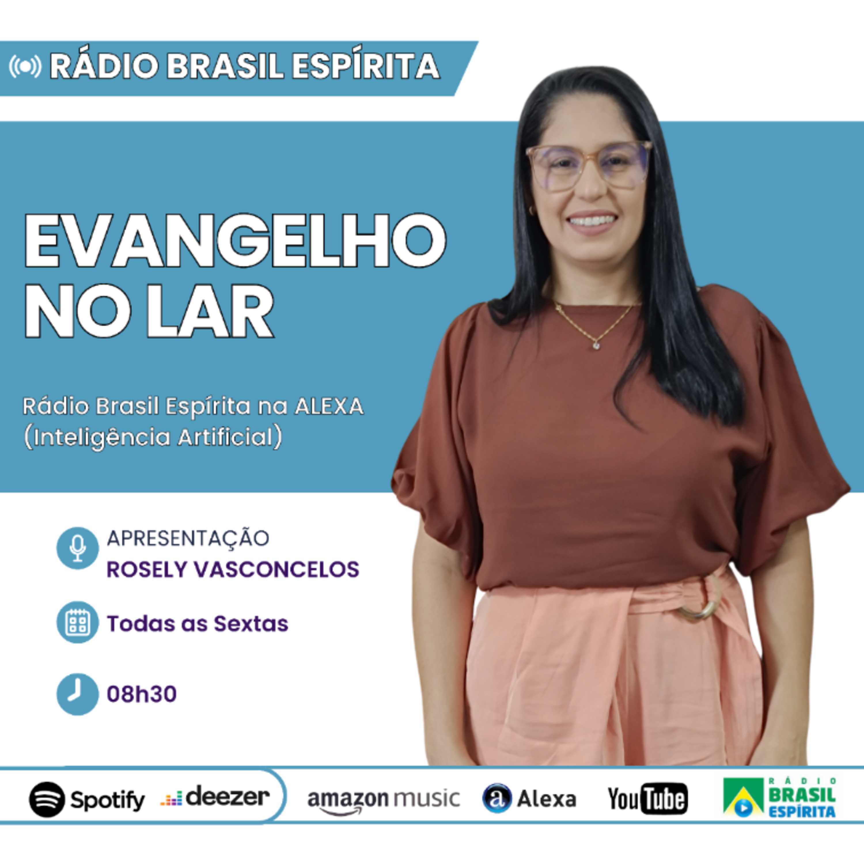 EVANGELHO NO LAR COM ROSELY VASCONCELOS #rbeoficial episode artwork