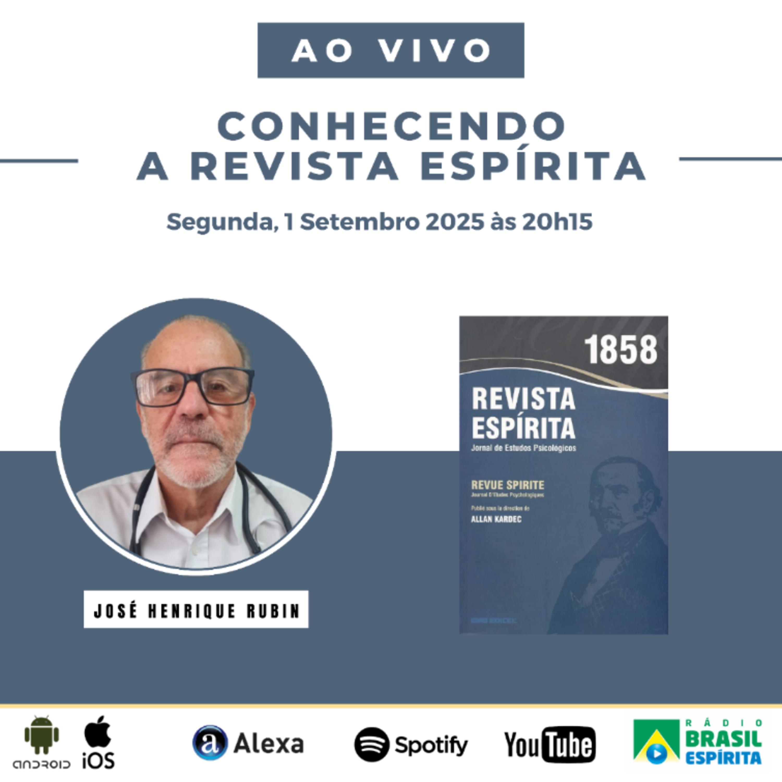 CONHECENDO A REVISTA ESPÍRITA #rbeoficial episode artwork
