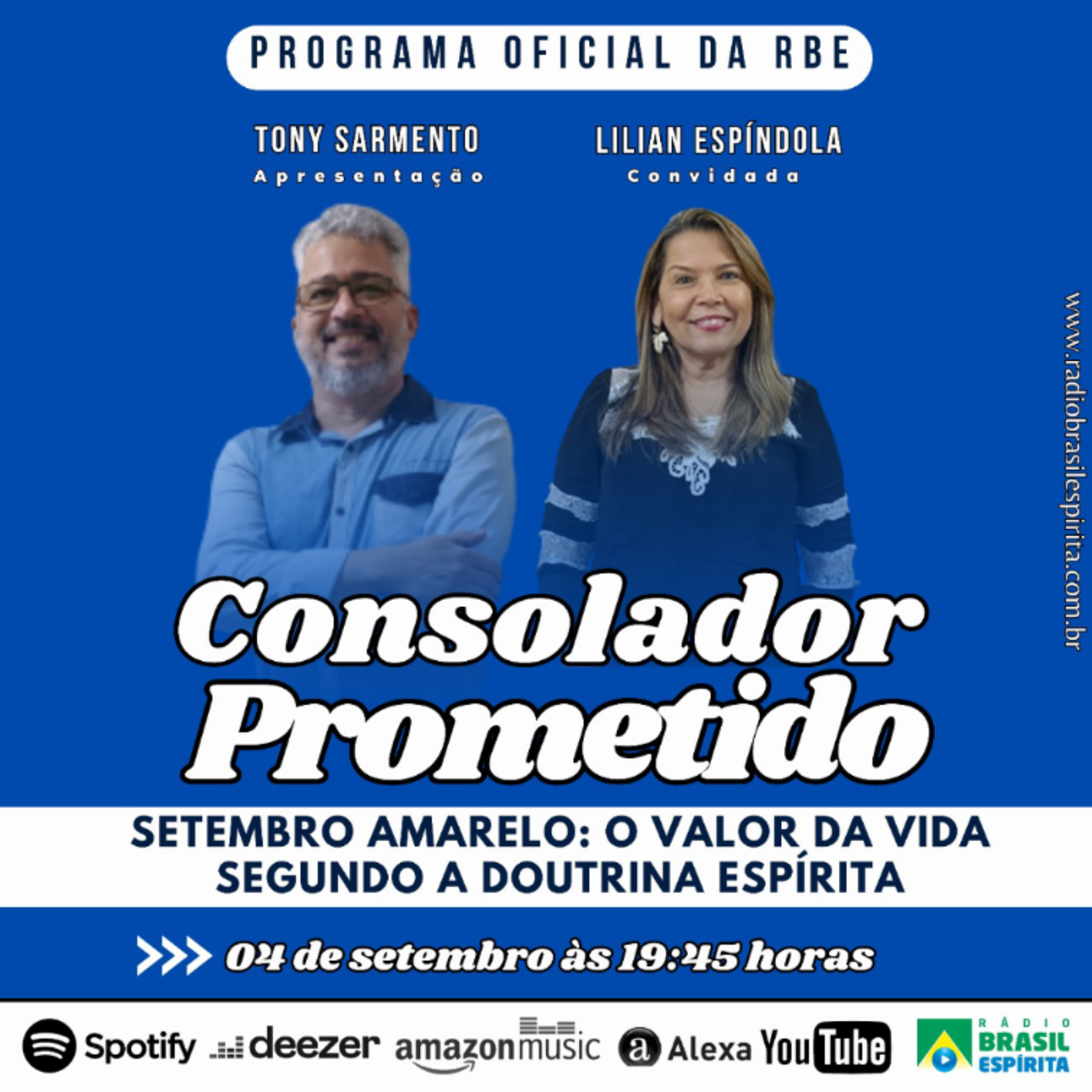 Setembro Amarelo: O Valor da Vida Segundo a Doutrina Espírita #rbeoficial episode artwork