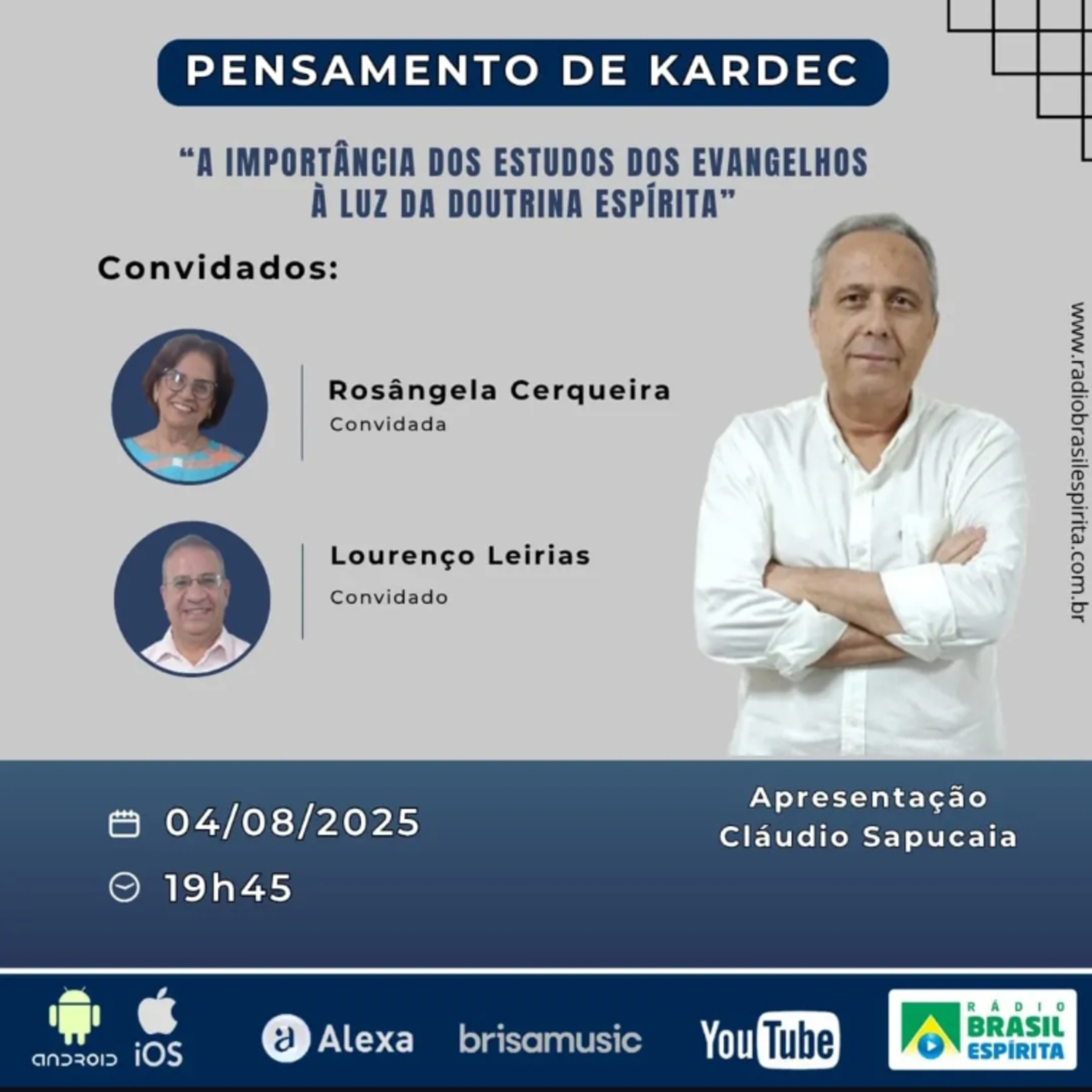 A IMPORTÂNCIA DOS ESTUDOS DOS EVANGELHOS À LUZ DA DOUTRINA ESPÍRITA #rbeoficial episode artwork