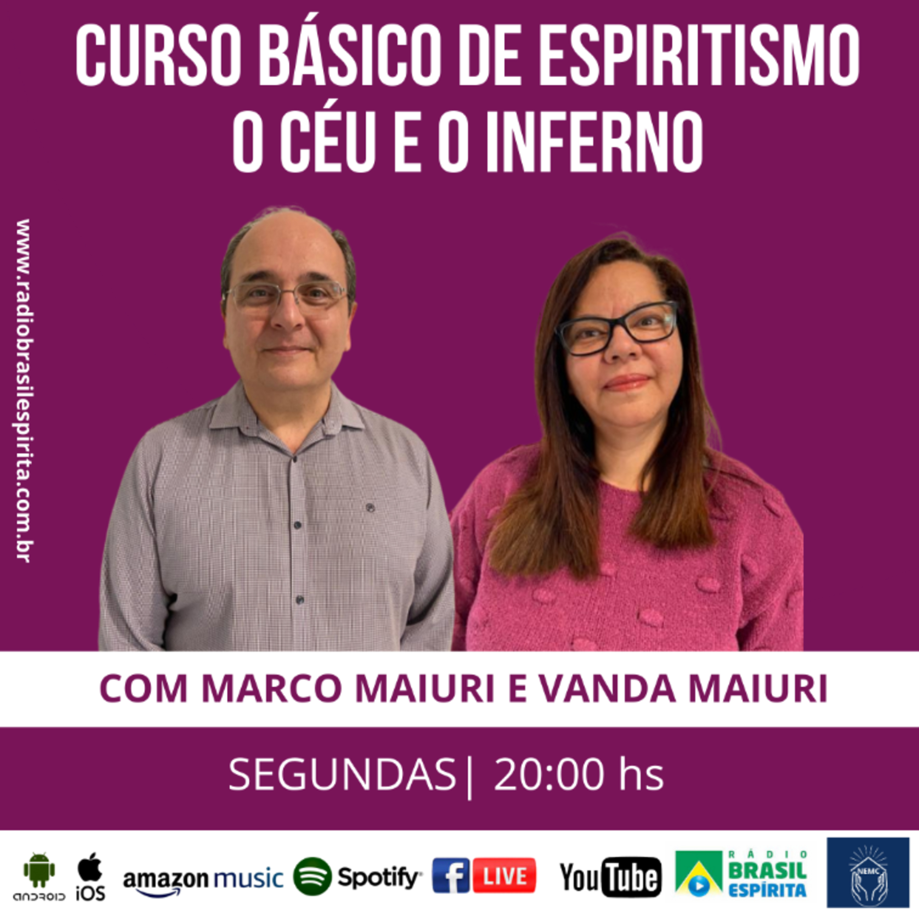 CURSO BÁSICO DE ESPIRITISMO - O CÉU E O INFERNO #rbeoficial episode artwork