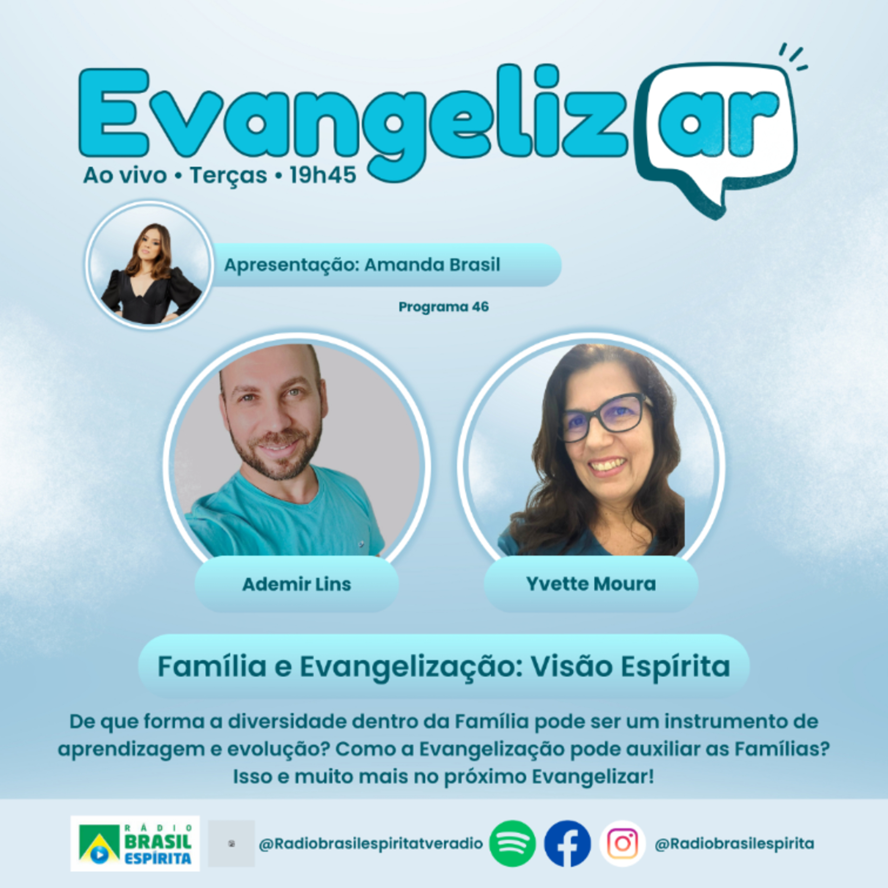 FAMÍLIA E EVANGELIZAÇÃO: VISÃO ESPÍRITA #rbeoficial episode artwork