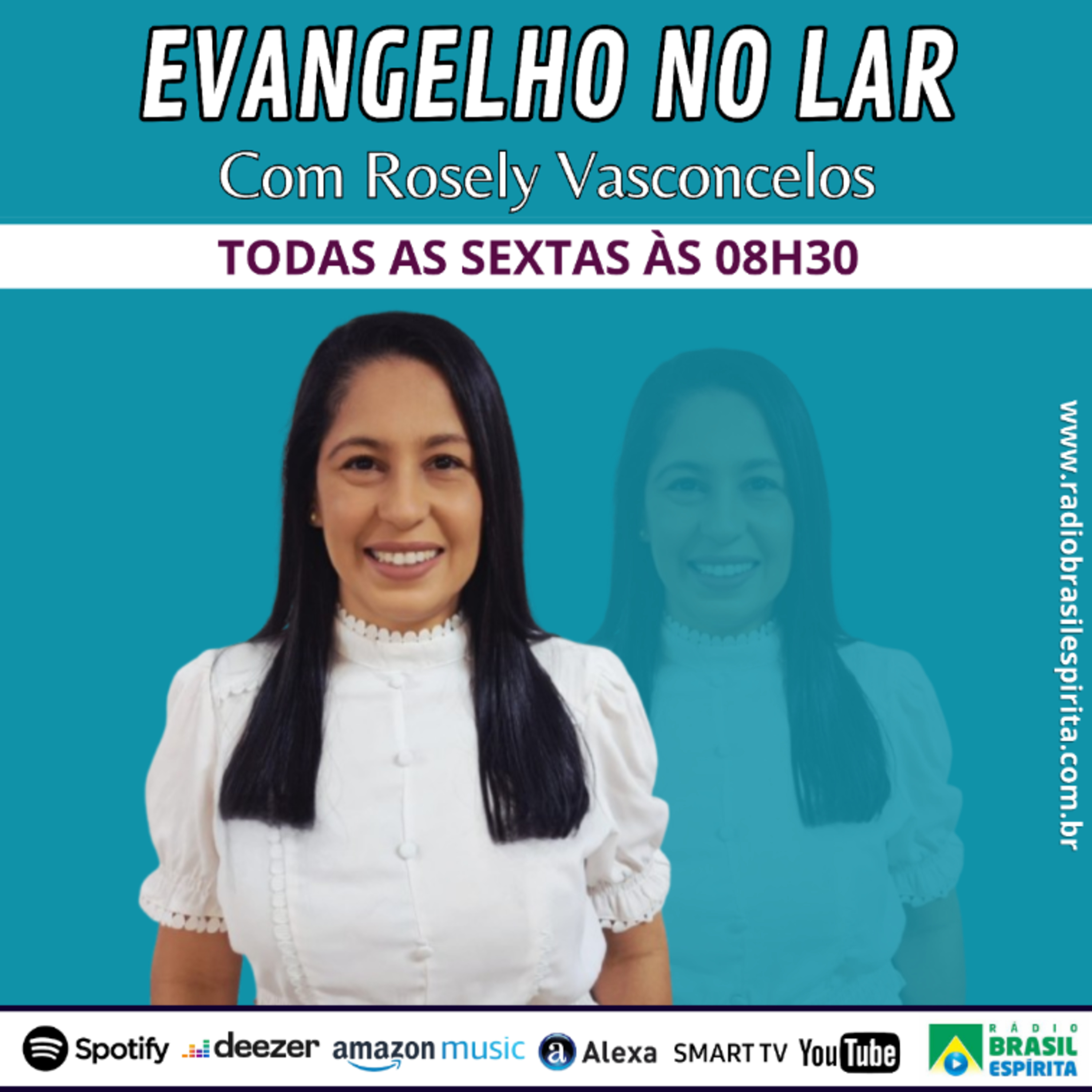 EVANGELHO NO LAR COM ROSELY VASCONCELOS #rbeoficial episode artwork