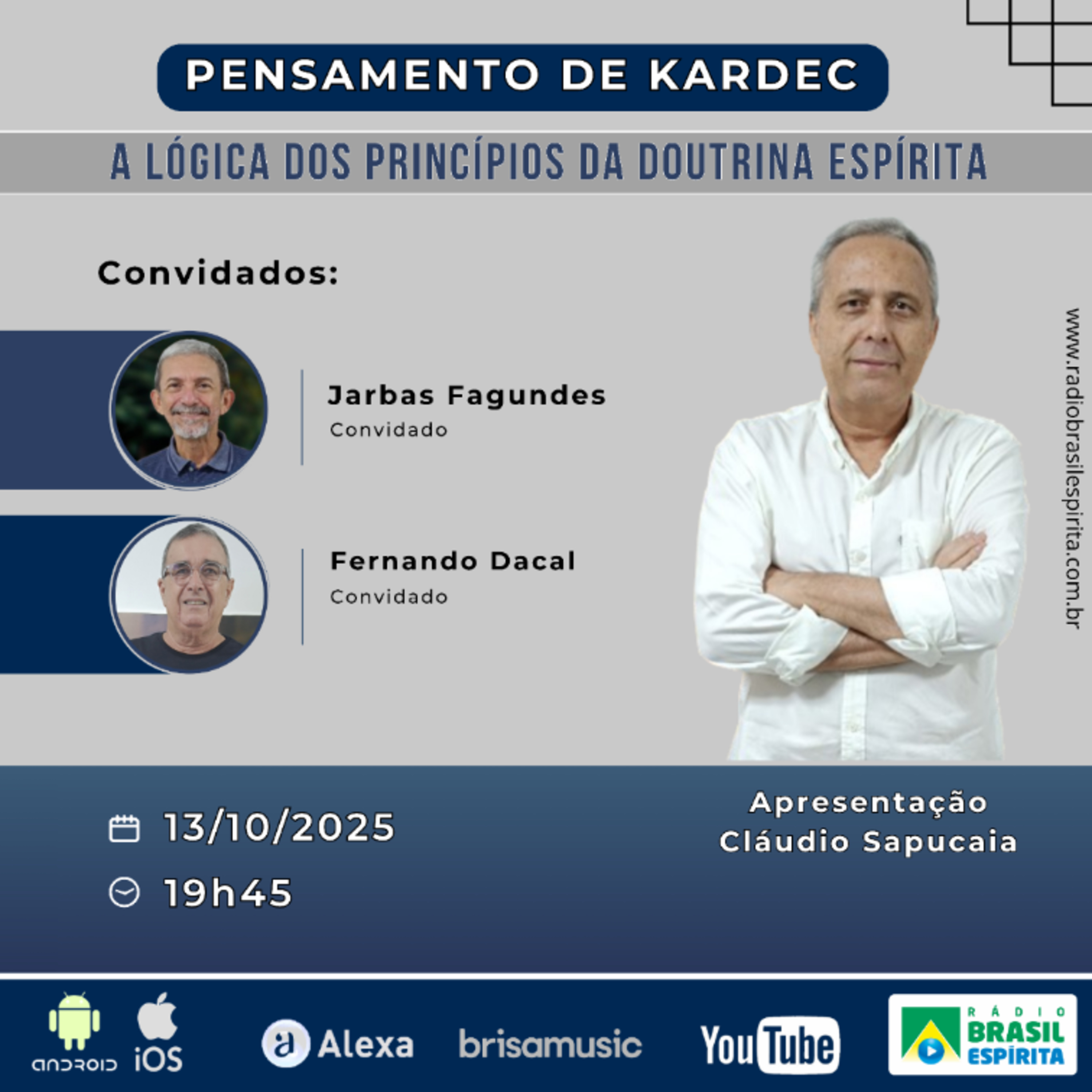 A LÓGICA DOS PRINCÍPIOS DA DOUTRINA ESPÍRITA #rbeoficial episode artwork