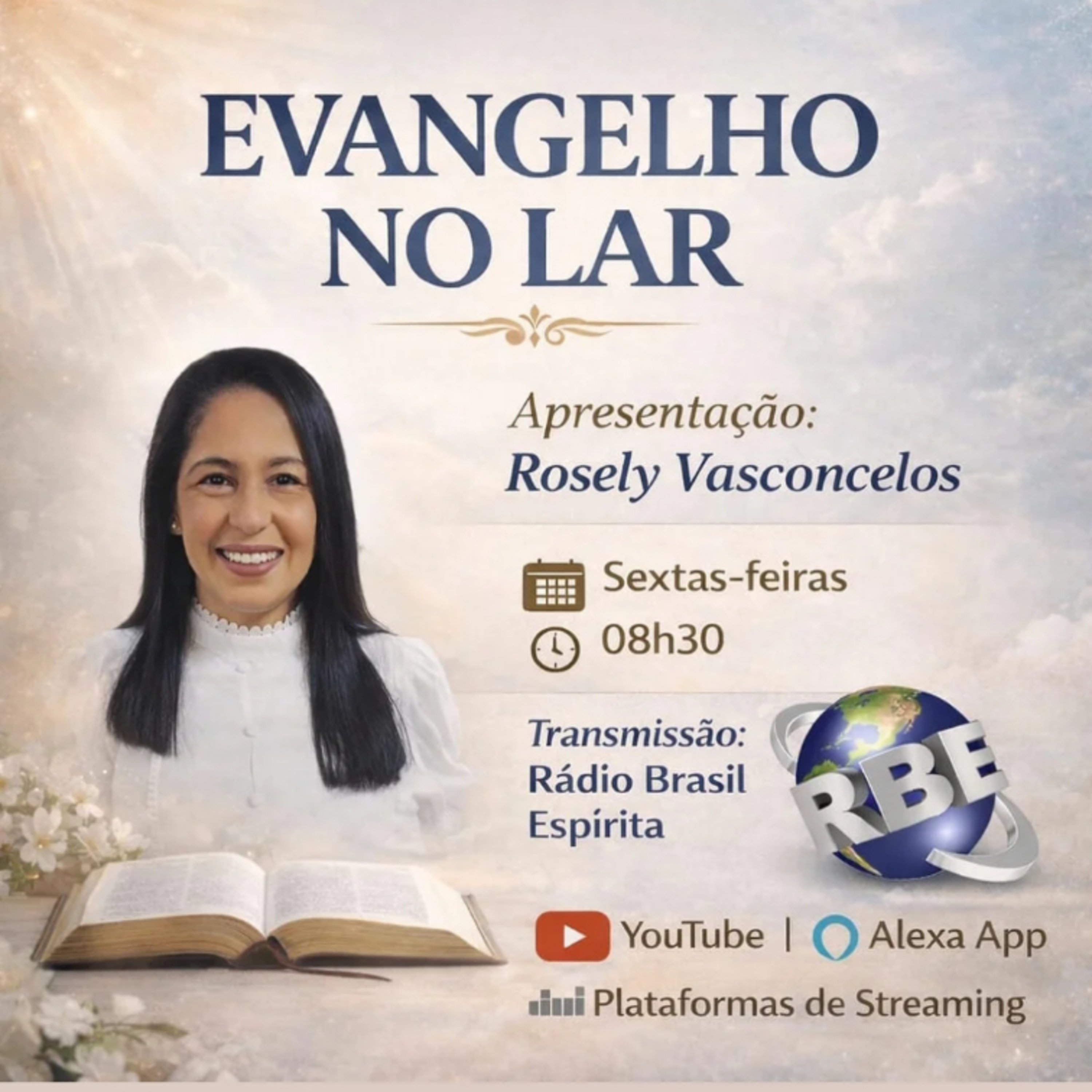EVANGELHO NO LAR COM ROSELY VASCONCELOS #rbeoficial episode artwork