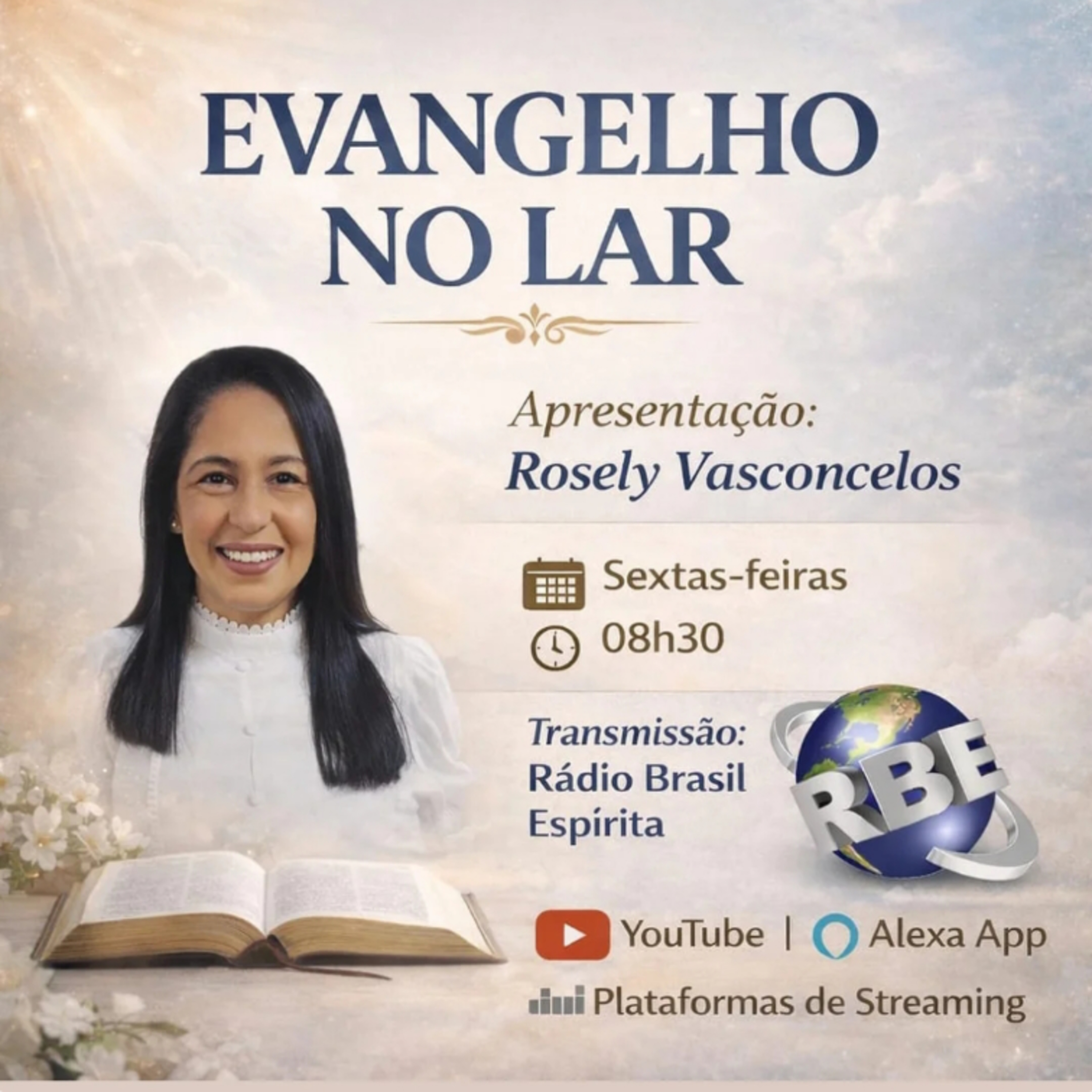 EVANGELHO NO LAR COM ROSELY VASCONCELOS #rbeoficial episode artwork