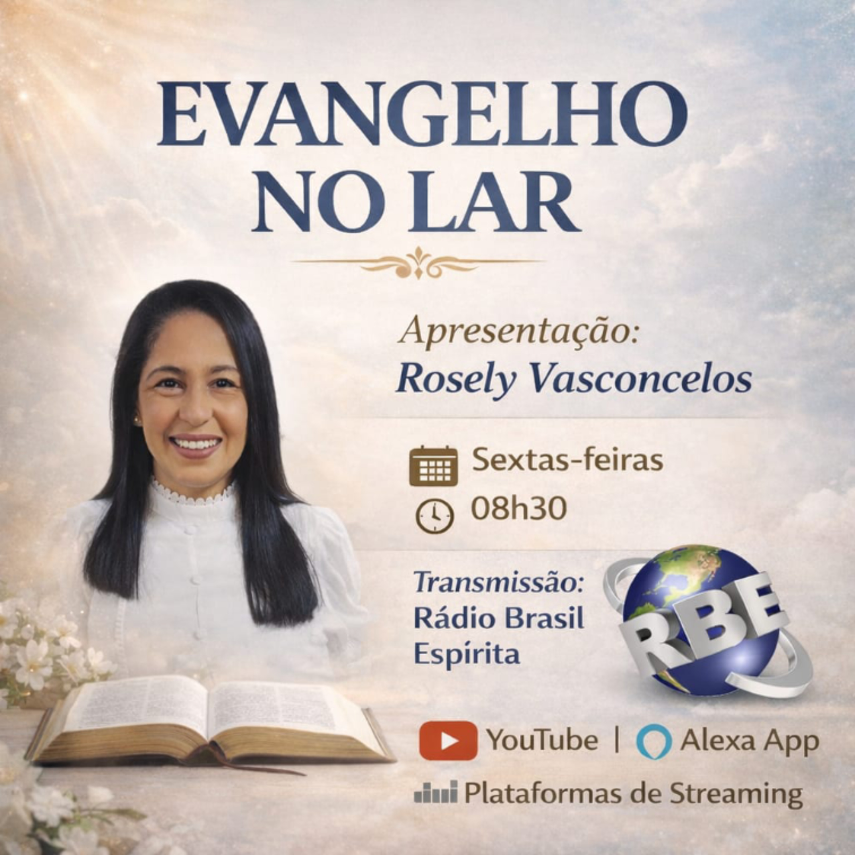 EVANGELHO NO LAR COM ROSELY VASCONCELOS #rbeoficial episode artwork