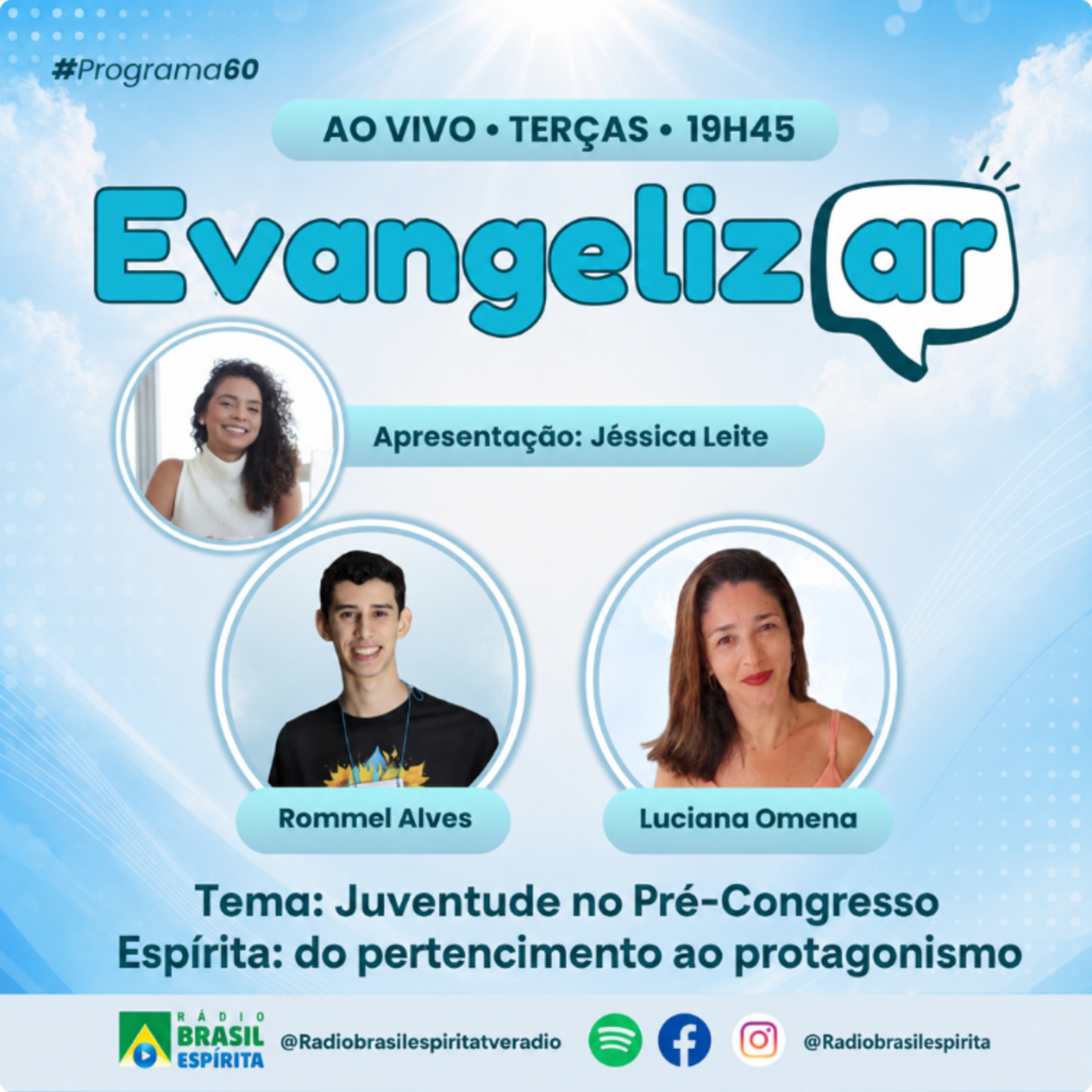 JUVENTUDE NO PRÉ-CONGRESSO ESPÍRITA DO PERTENCIMENTO AO PROTAGONISMO #rbeoficial episode artwork