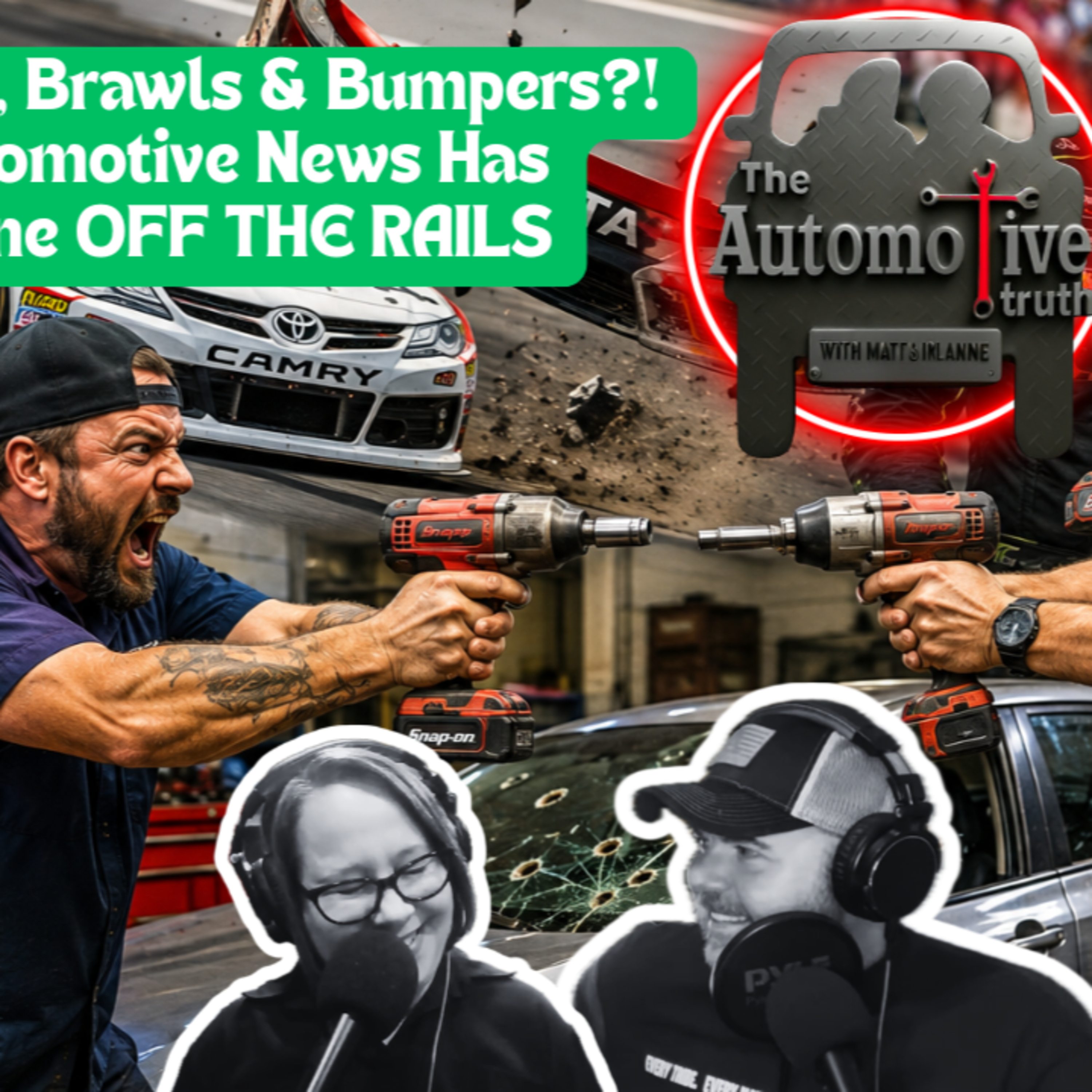 BULLETS, BRAWLS & BUMPERS!? Automotive News has gone OFF THE RAILS