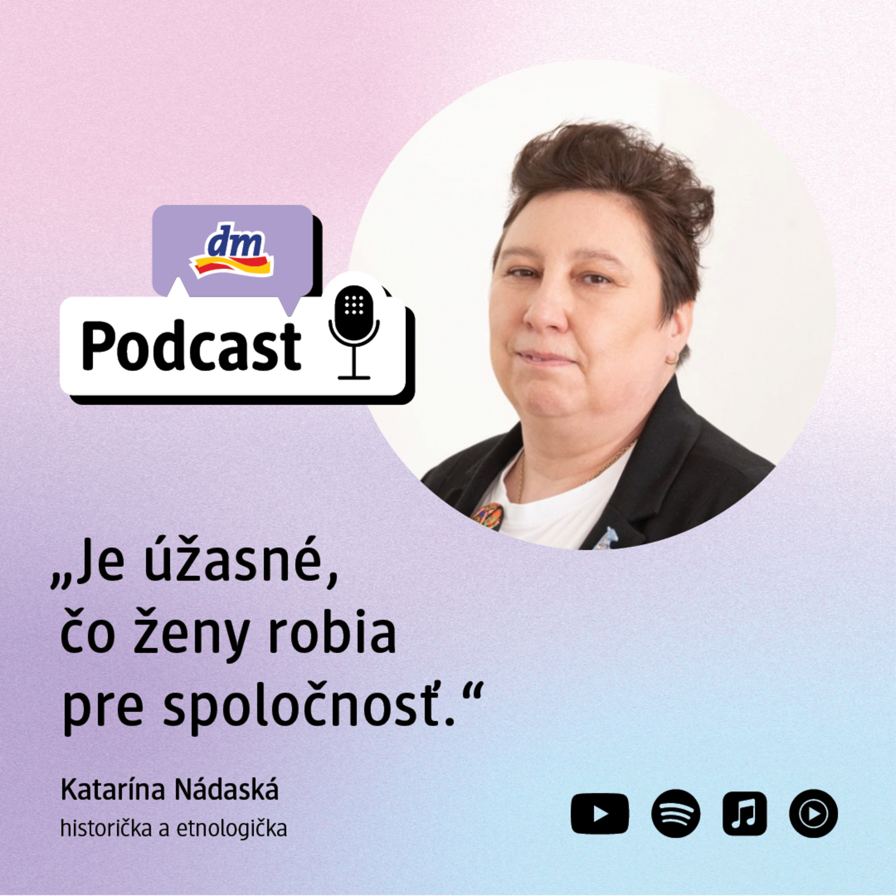 dm podcast Slovensko