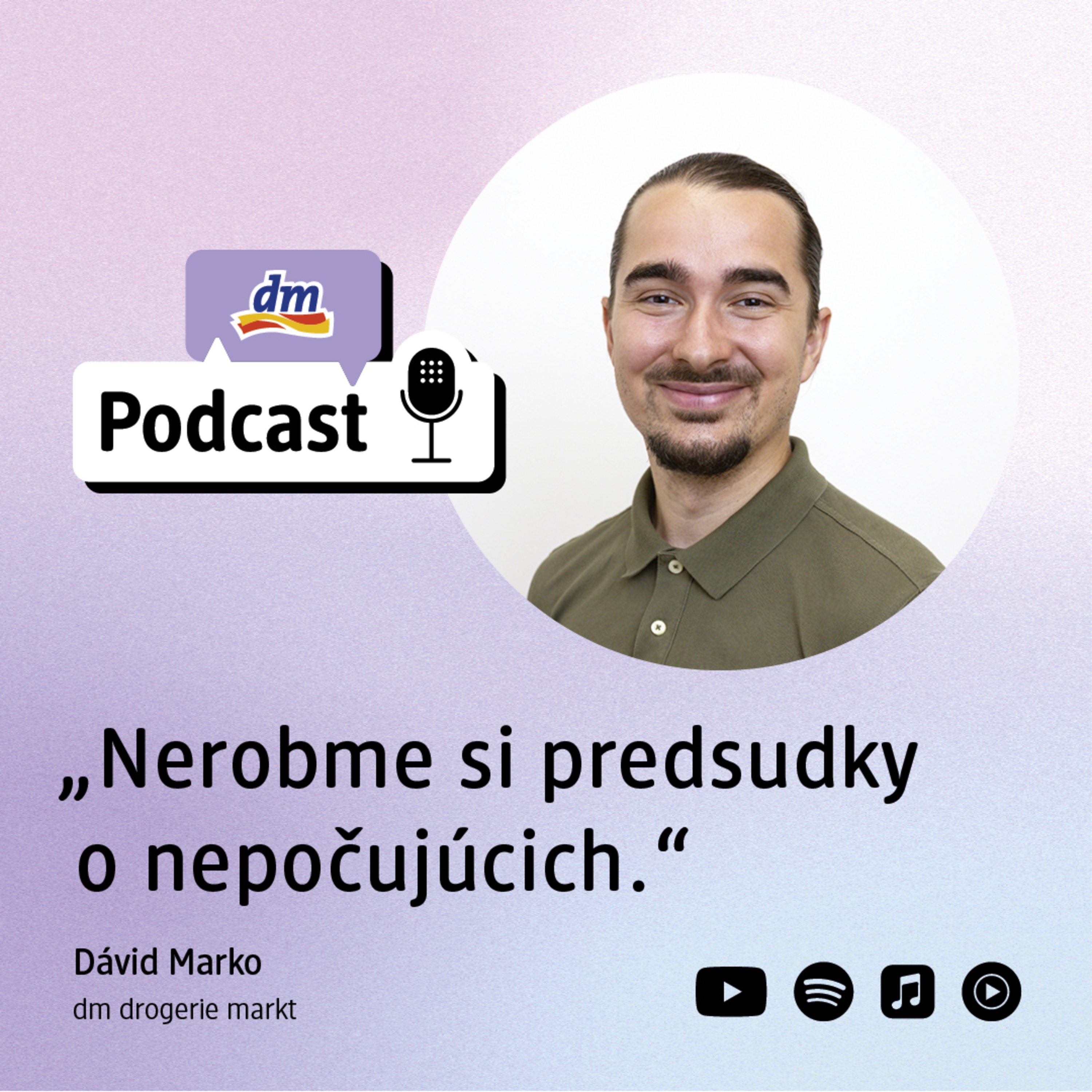 dm podcast Slovensko