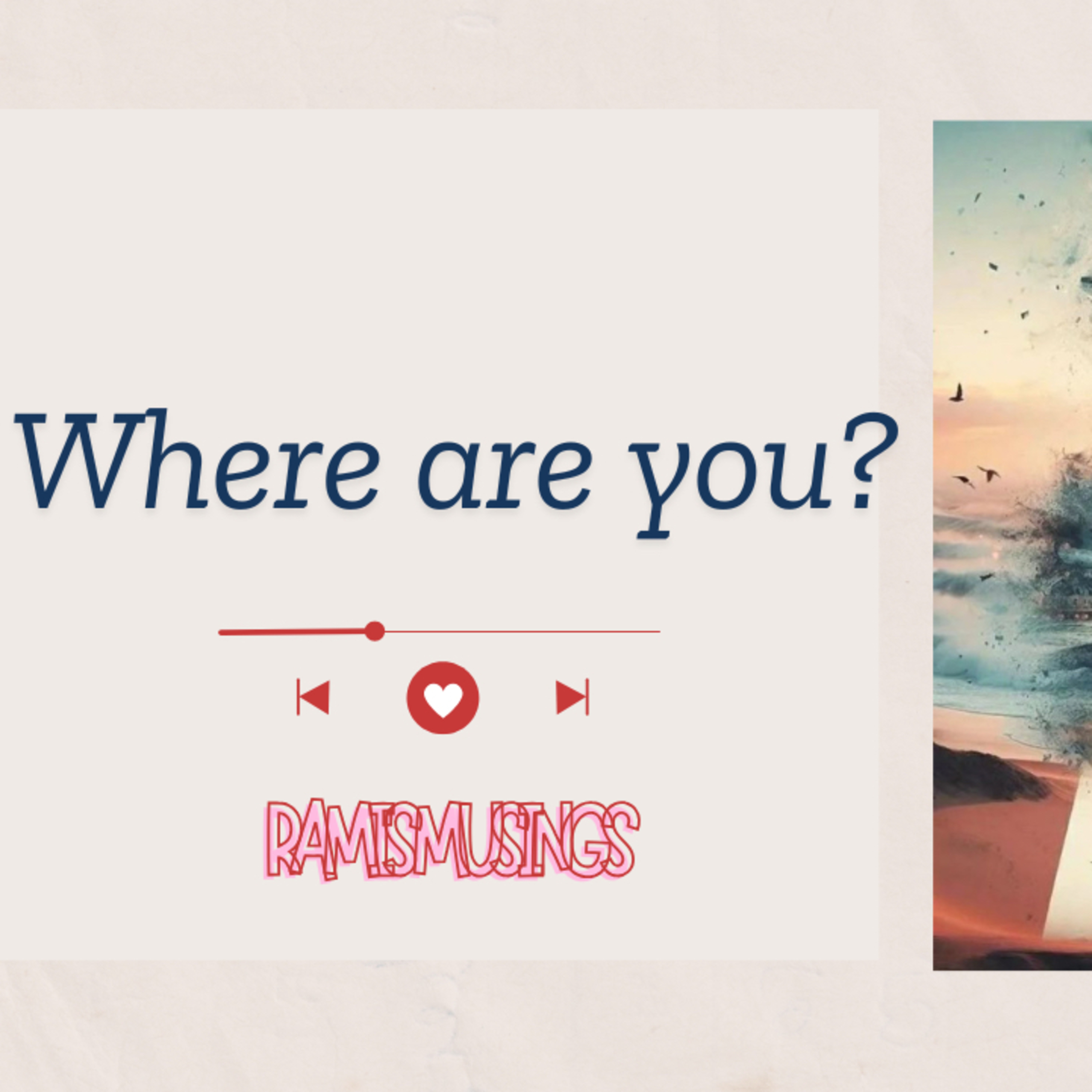 Where are you ? episode artwork