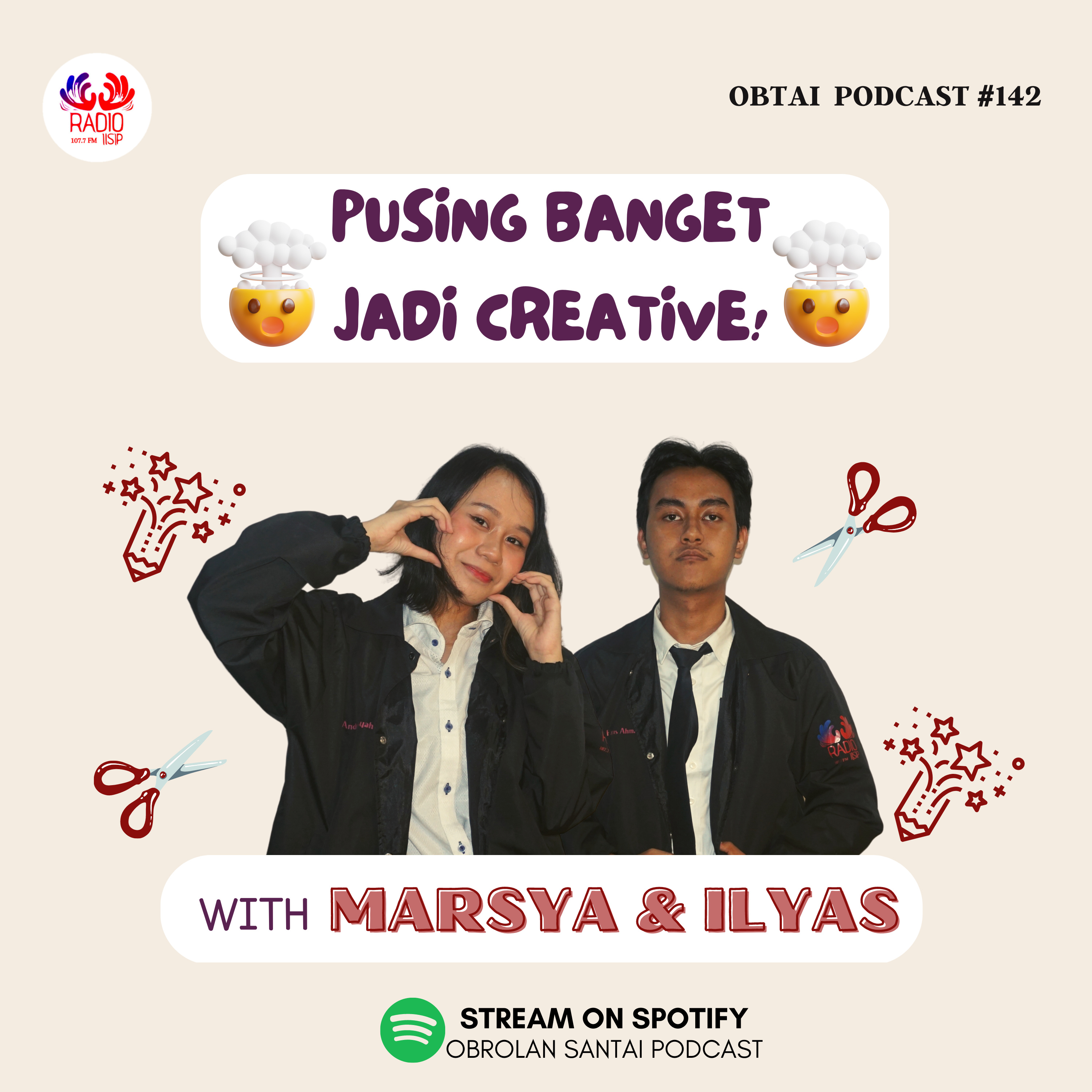 "Pusing Banget Jadi Creative!" - Obtai Podcast 142 episode artwork