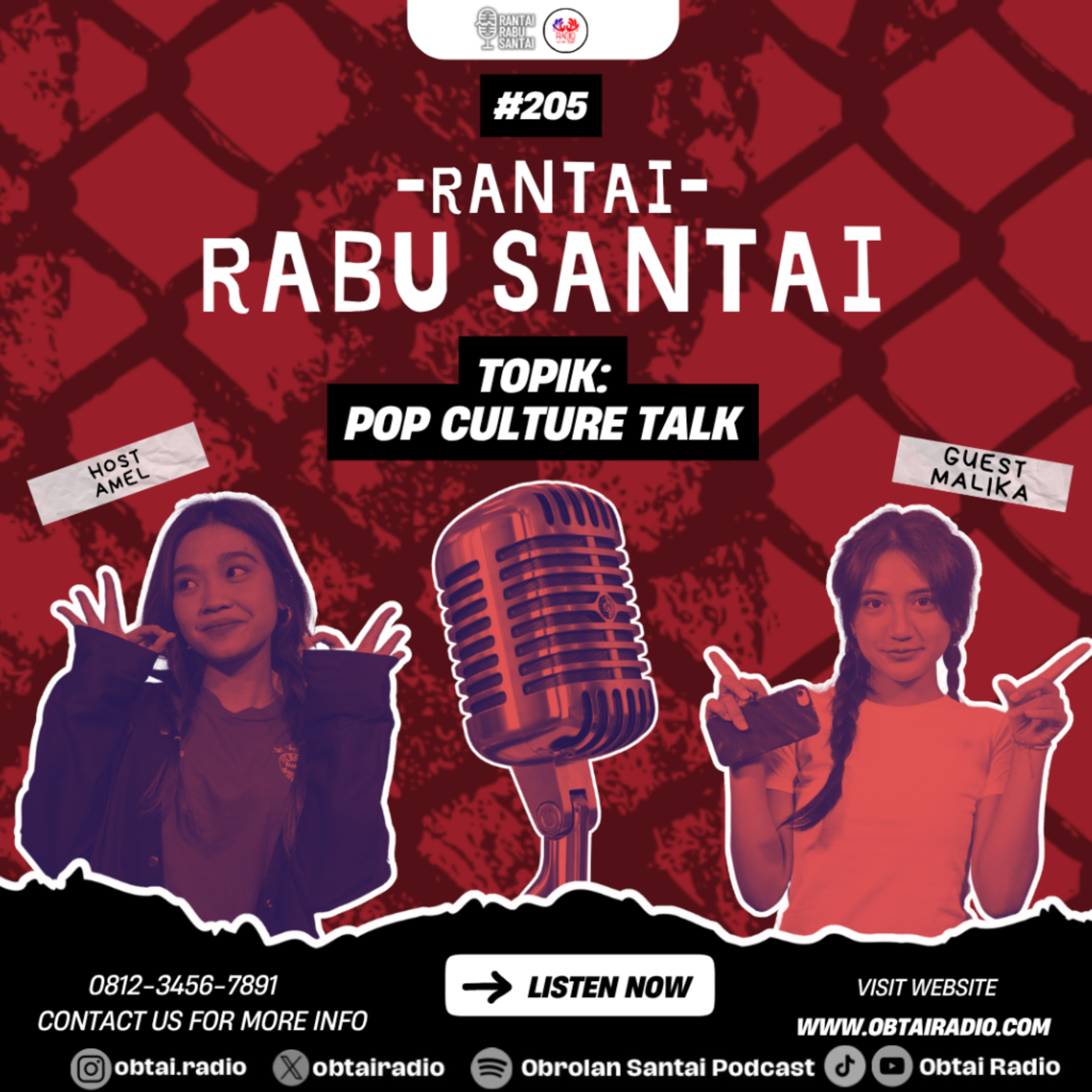 "Pop Culture Talk : Tren yang ngegas di 2020-an" - Episode 205  episode artwork