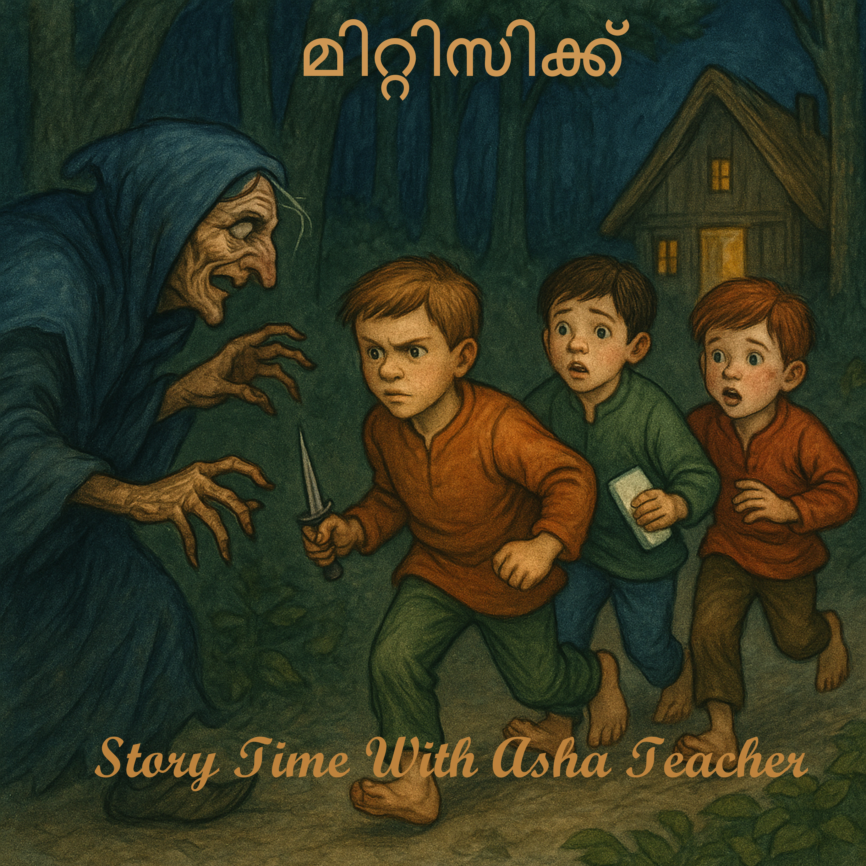 379 | മിറ്റിസിക്ക് |Mitesik and the Witch’s House | Malayalam Story episode artwork