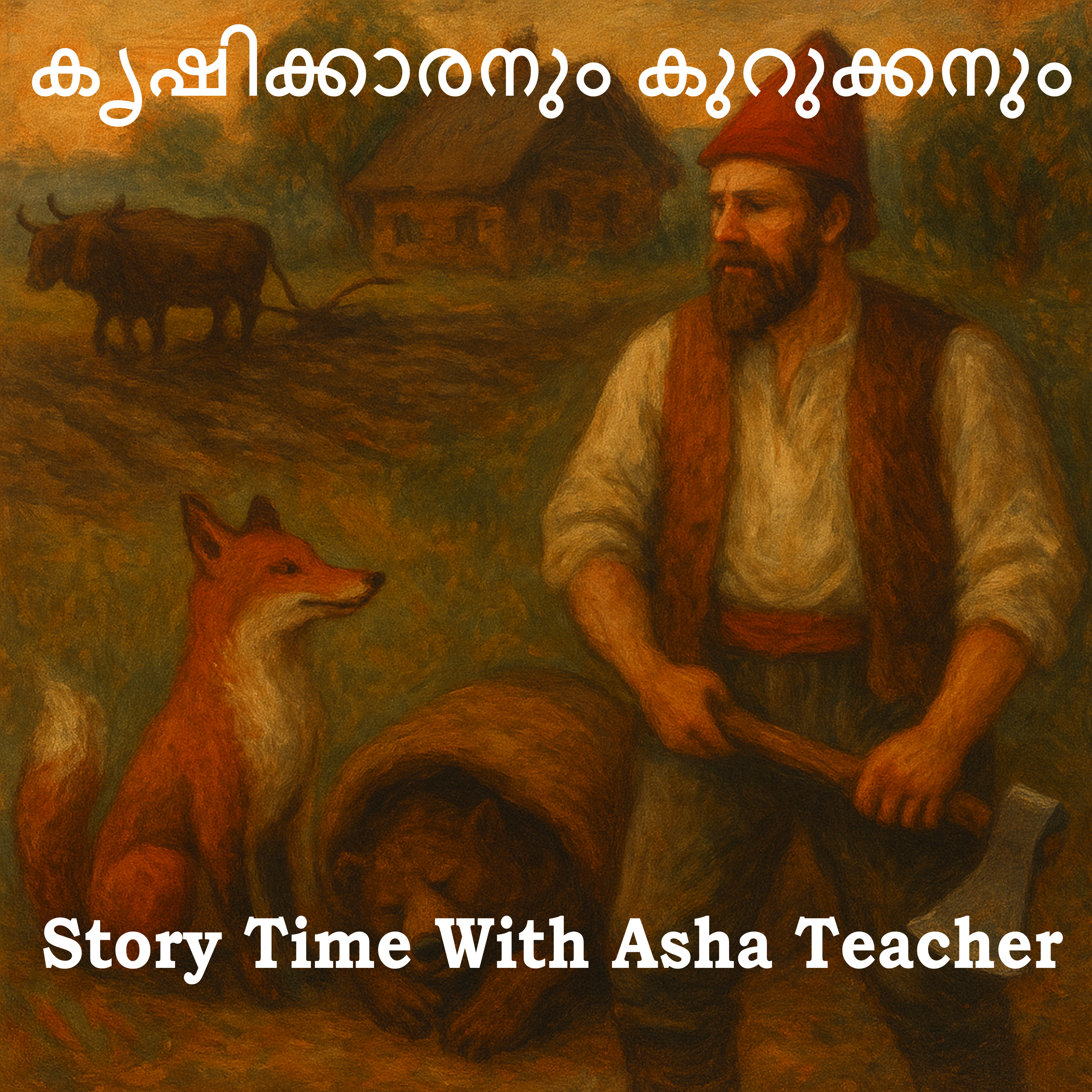 385 | കൃഷിക്കാരനും കുറുക്കനും | A Malayalam Story