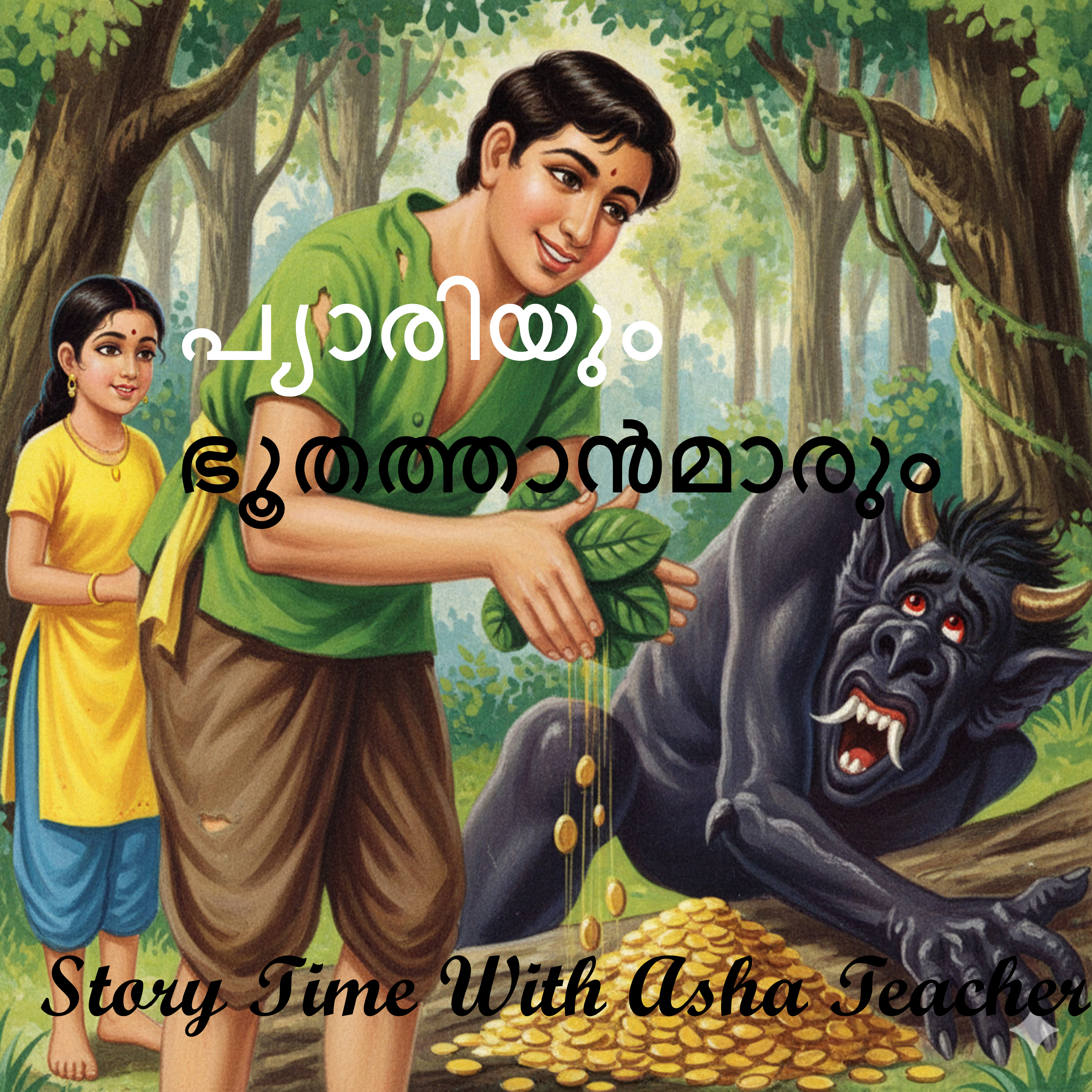 426 | Pyaree and The Demons | A Malayalam Story |പ്യാരിയും ഭൂതത്താൻമാരും episode artwork