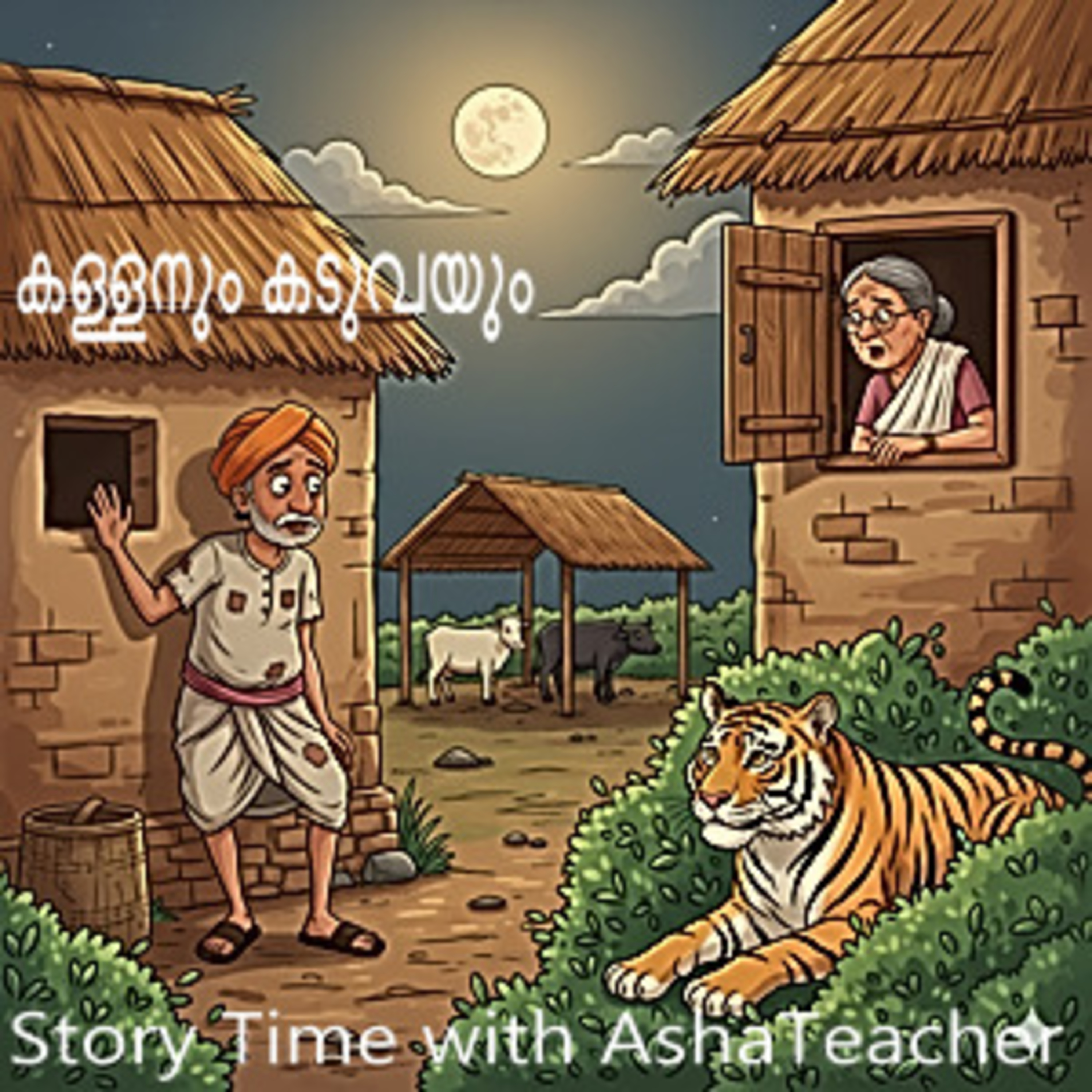 434 | കള്ളനും കടുവയും | A Malayalam Story episode artwork