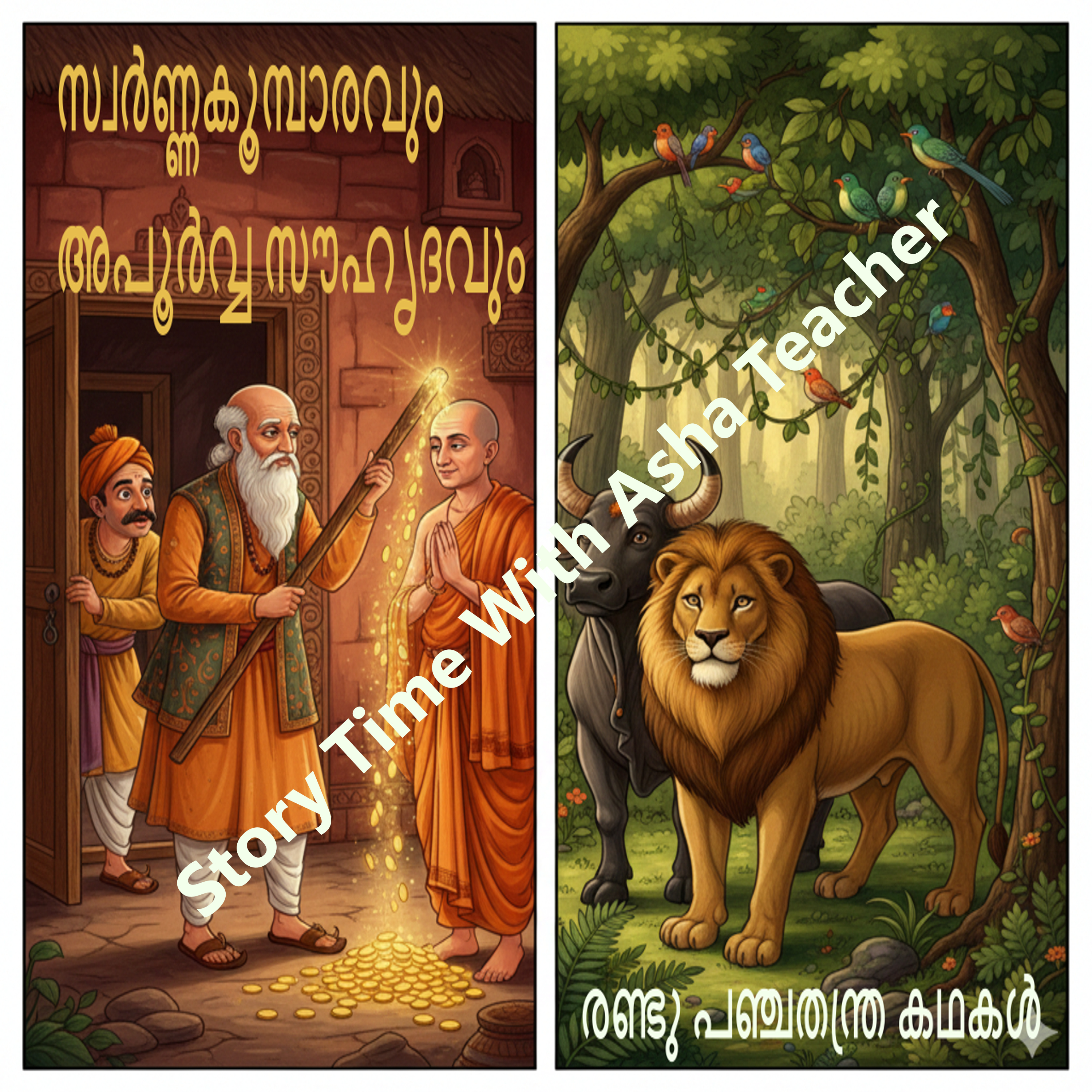 457 -സ്വർണ്ണകൂമ്പാരവുംഅപൂർവ്വ സൗഹൃദവും-Panchathanthram Stories- Malayalam Stories episode artwork