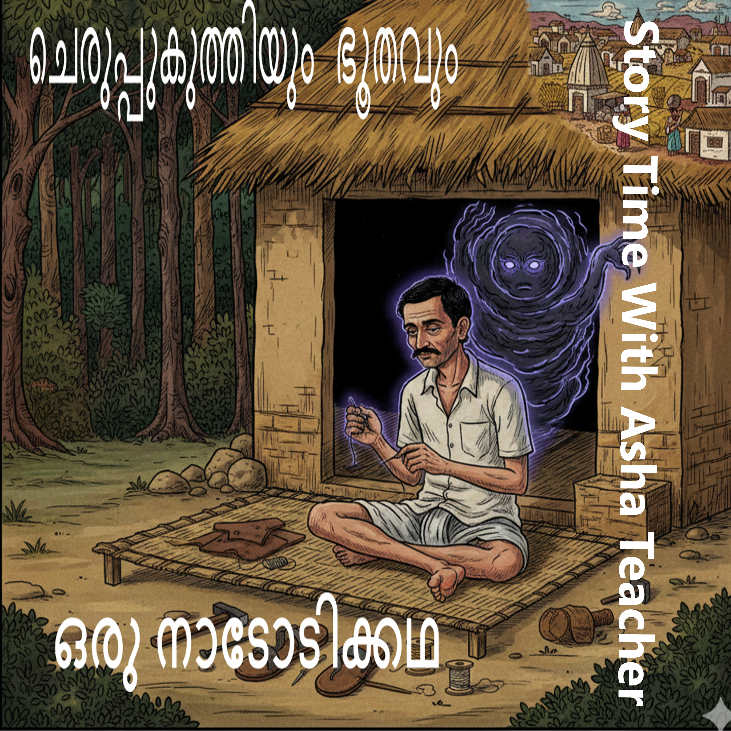 461 - ചെരുപ്പുകുത്തിയും ഭൂതവും -Malayalam Stories _ Folk Tale episode artwork