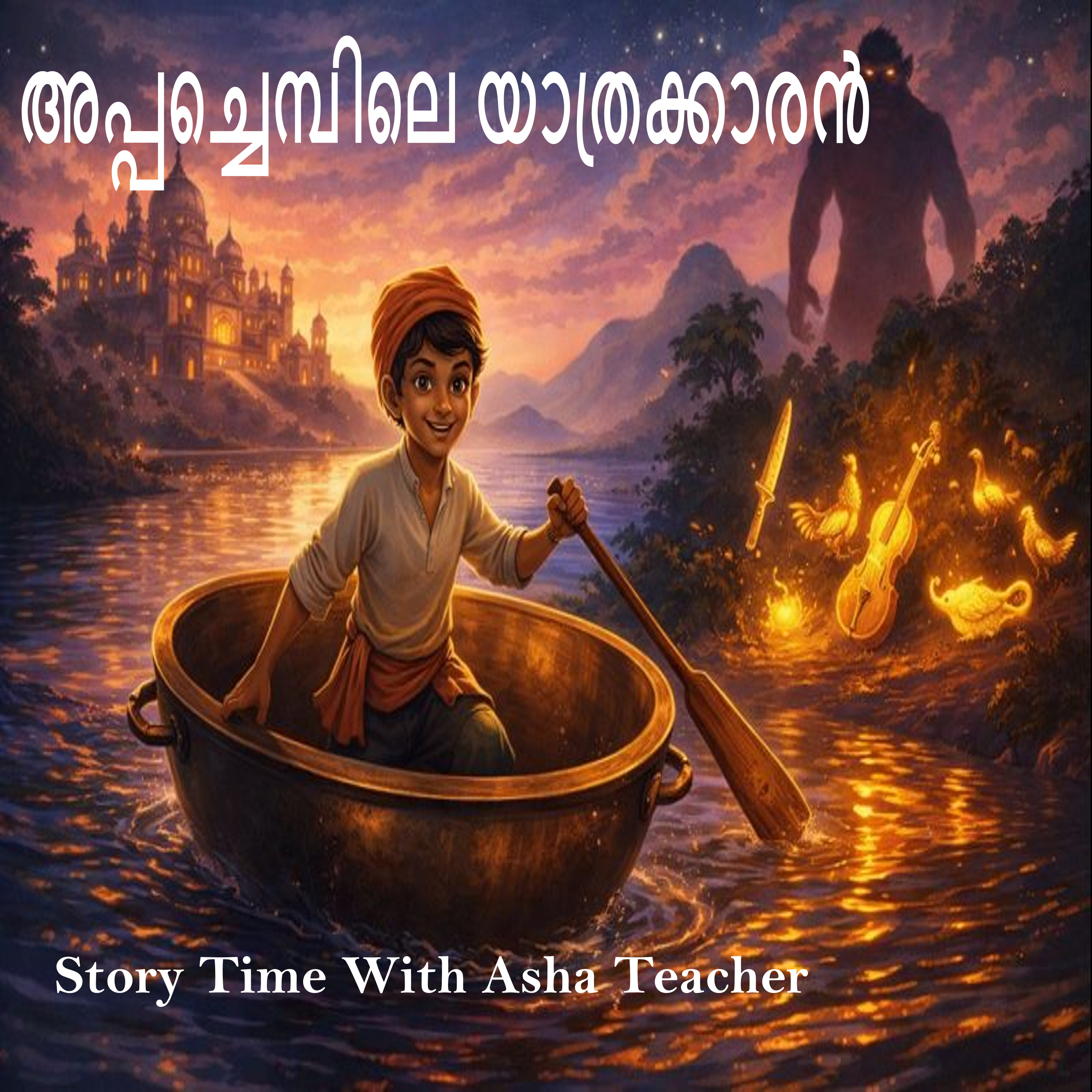 468-അപ്പച്ചെമ്പിലെ യാത്രക്കാരൻ - A Folk Tale - Malayalam Stories