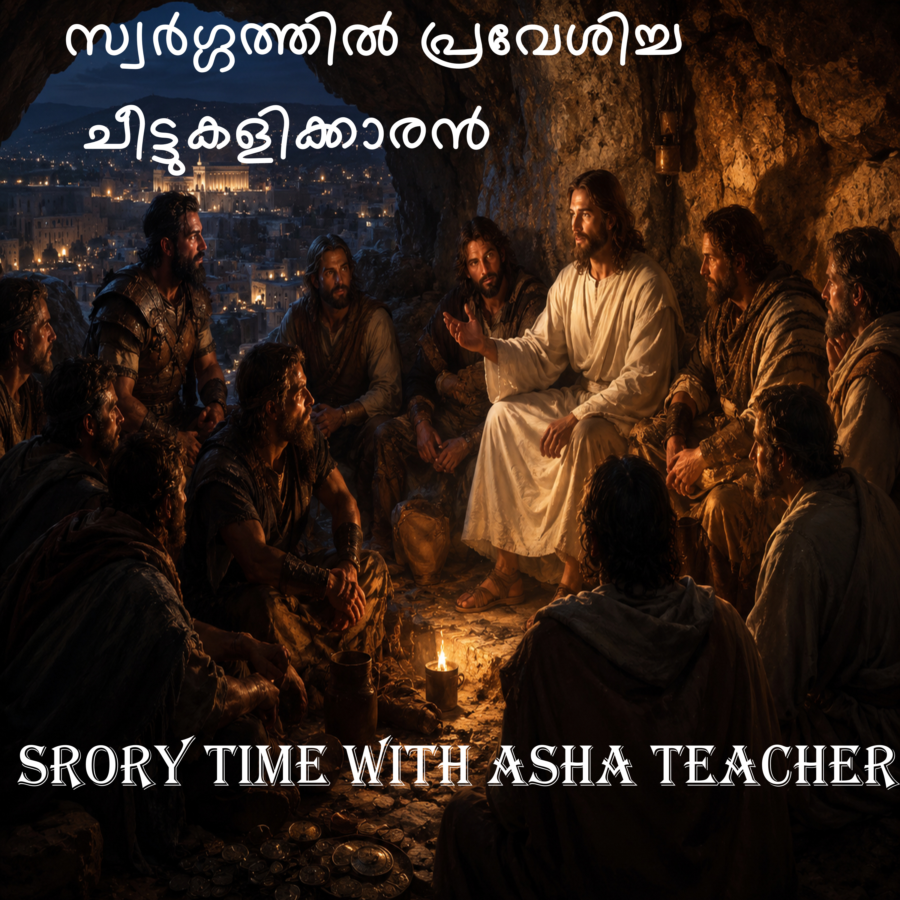 524 -സ്വർഗ്ഗത്തിൽ പ്രവേശിച്ച ചീട്ടുകളിക്കാരൻ - A Malayalam Story episode artwork
