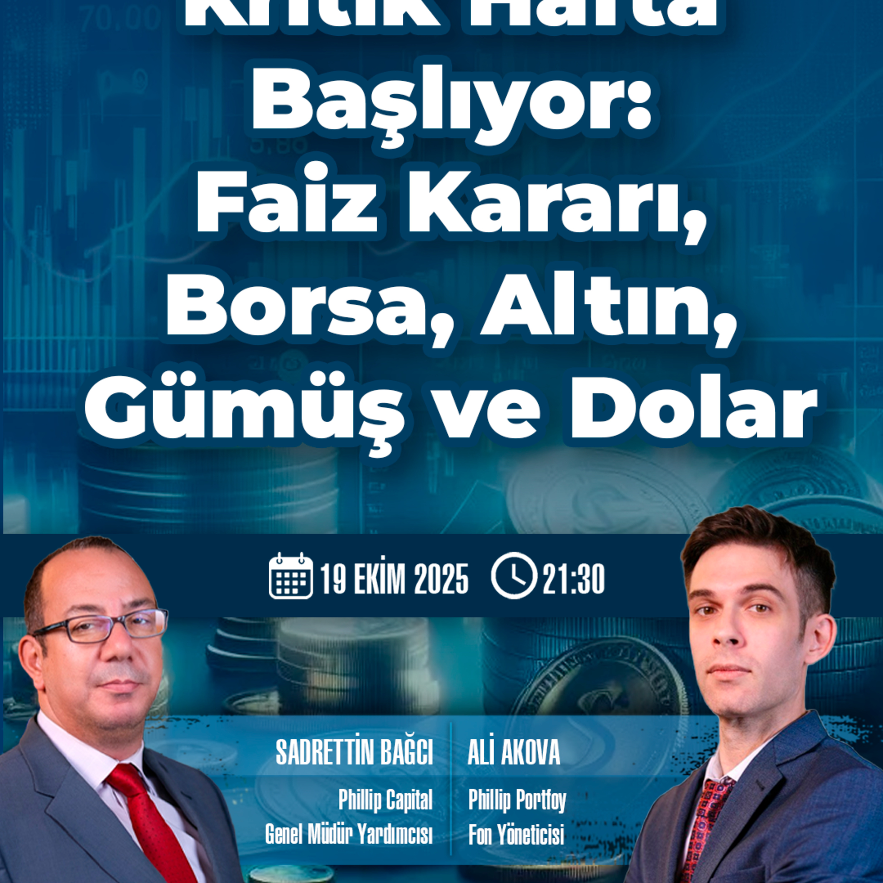Kritik Hafta Başlıyor: Faiz Kararı, Borsa, Altın, Gümüş ve Dolar episode artwork