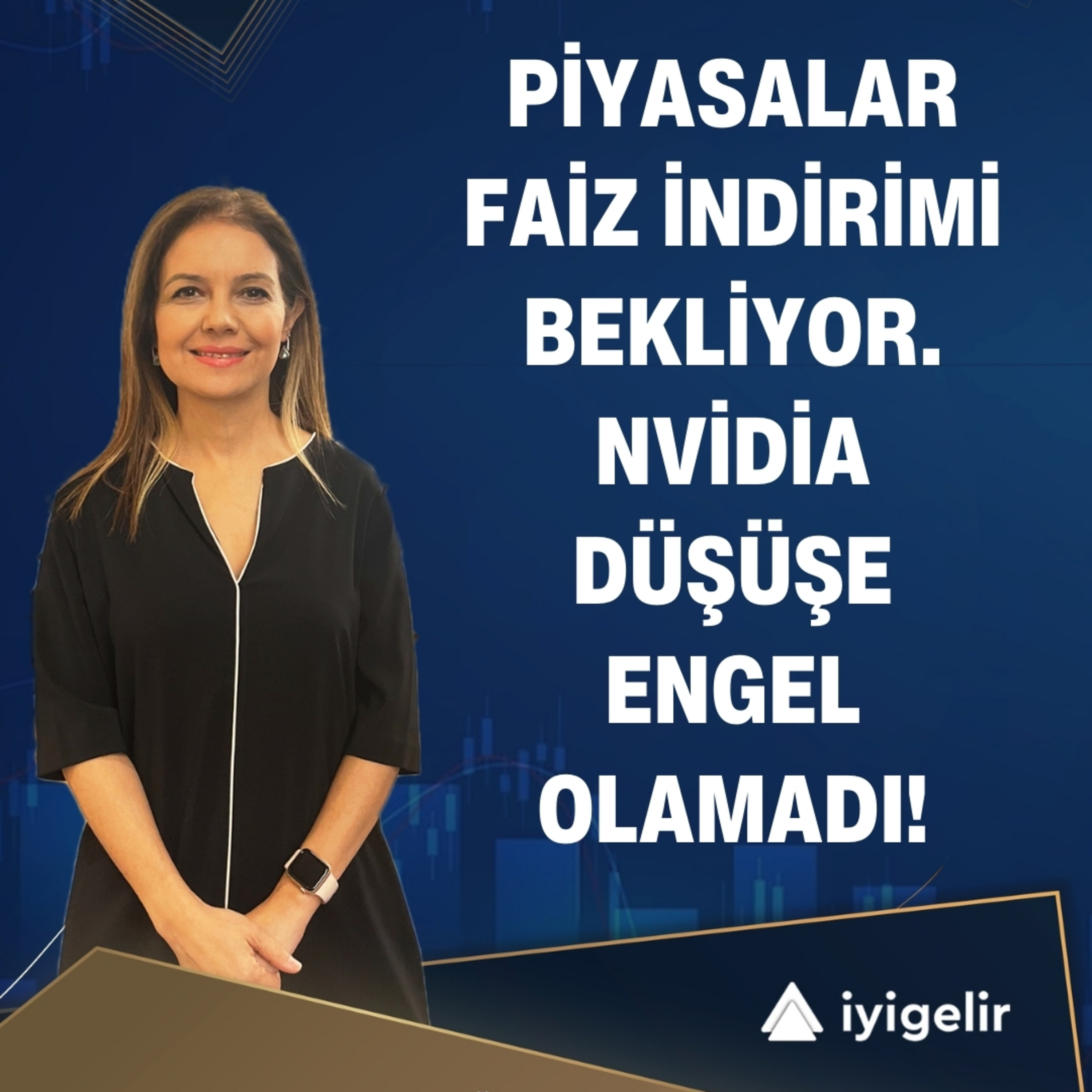 Piyasalar Faiz İndirimi Bekliyor. Nvidia Düşüşe Engel Olamadı! episode artwork