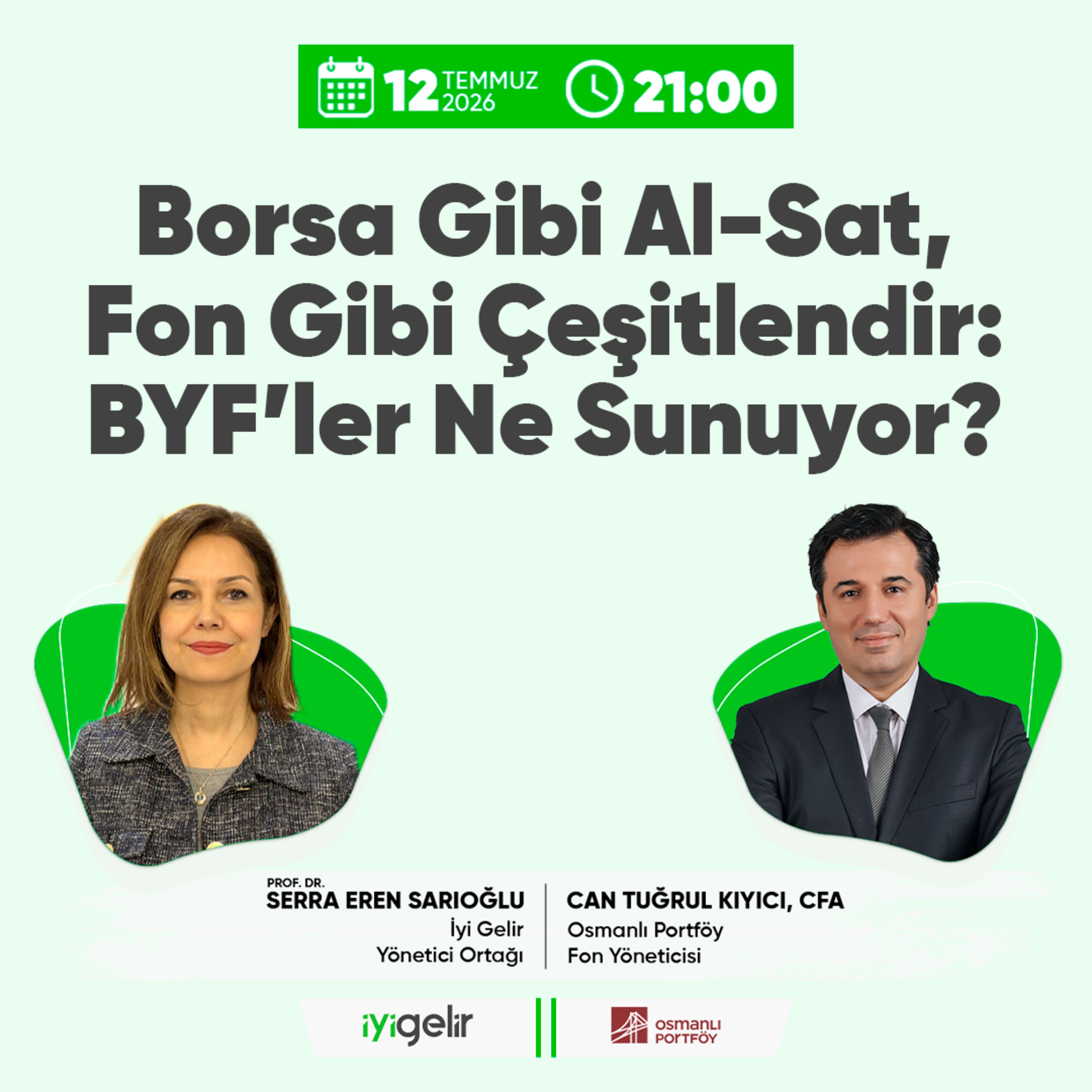 Borsa Gibi Al-Sat, Fon Gibi Çeşitlendir: BYF’ler Ne Sunuyor? episode artwork