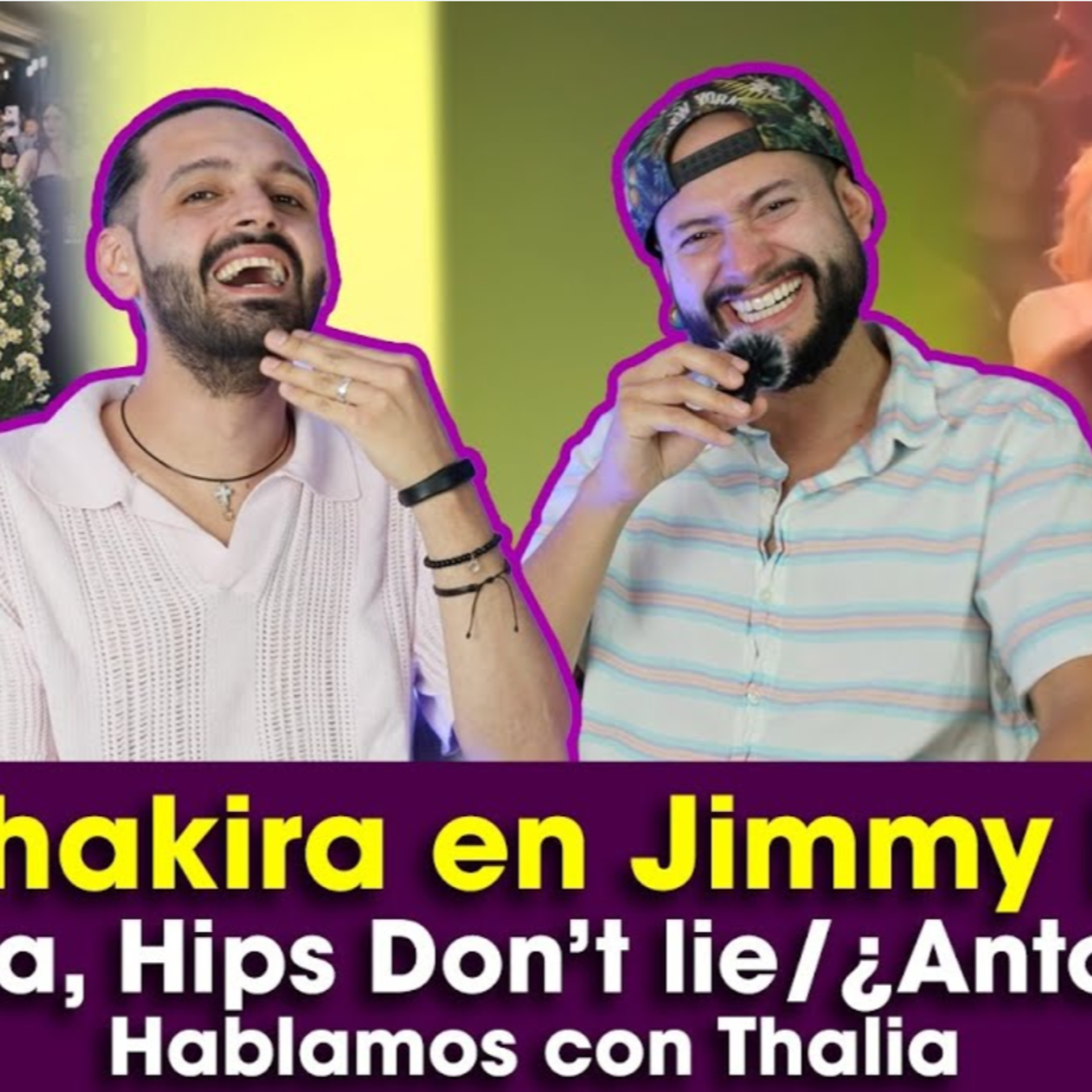 Estuvimos con Shakira en Jimmy Fallon 🎙️/ Y con Thalia en Times Square 💃🏻