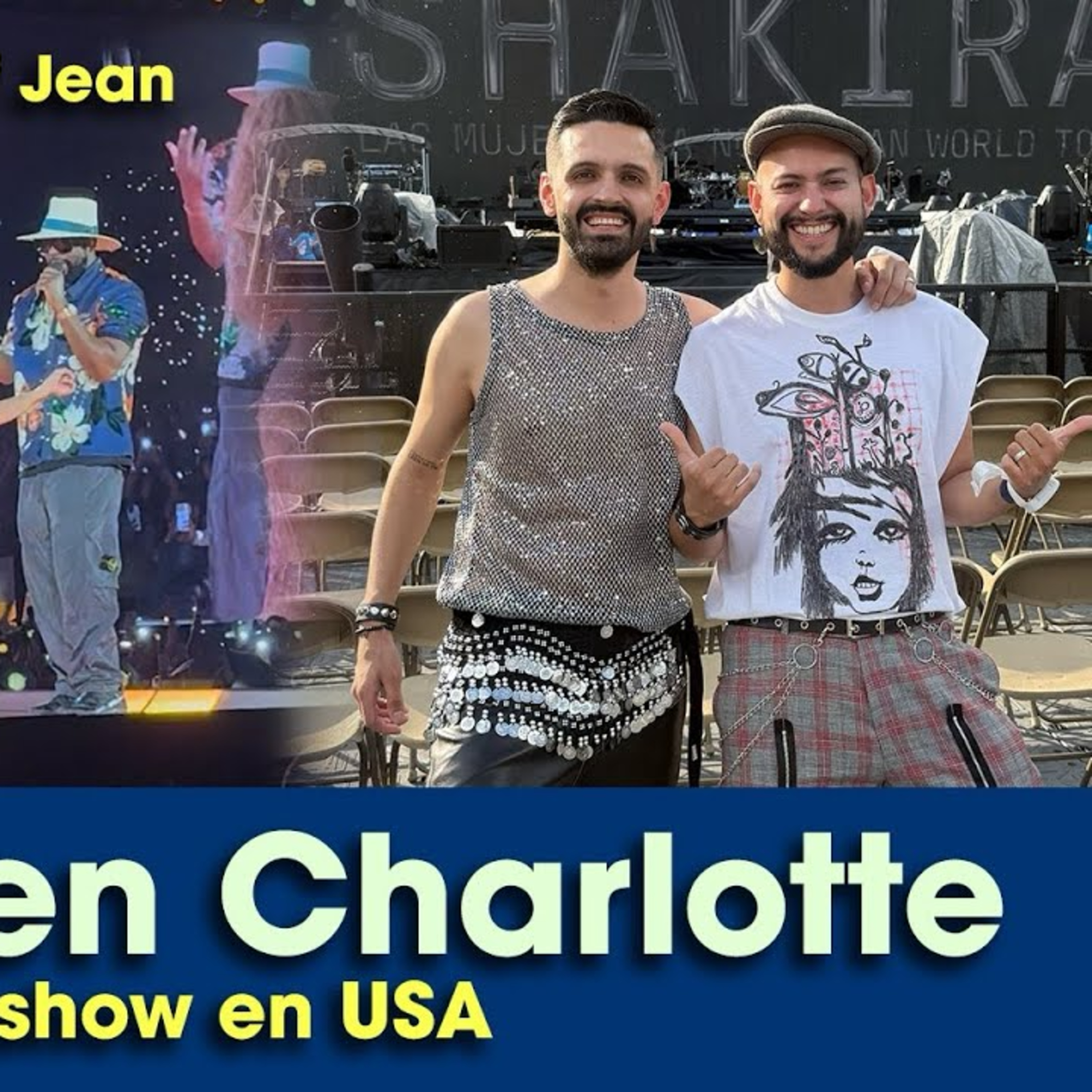 ¡Nuestro 1er Show! 🥳Shakira en Charlotte 👑 Alejandro Sanz y Wyclef Jean 💃🏻