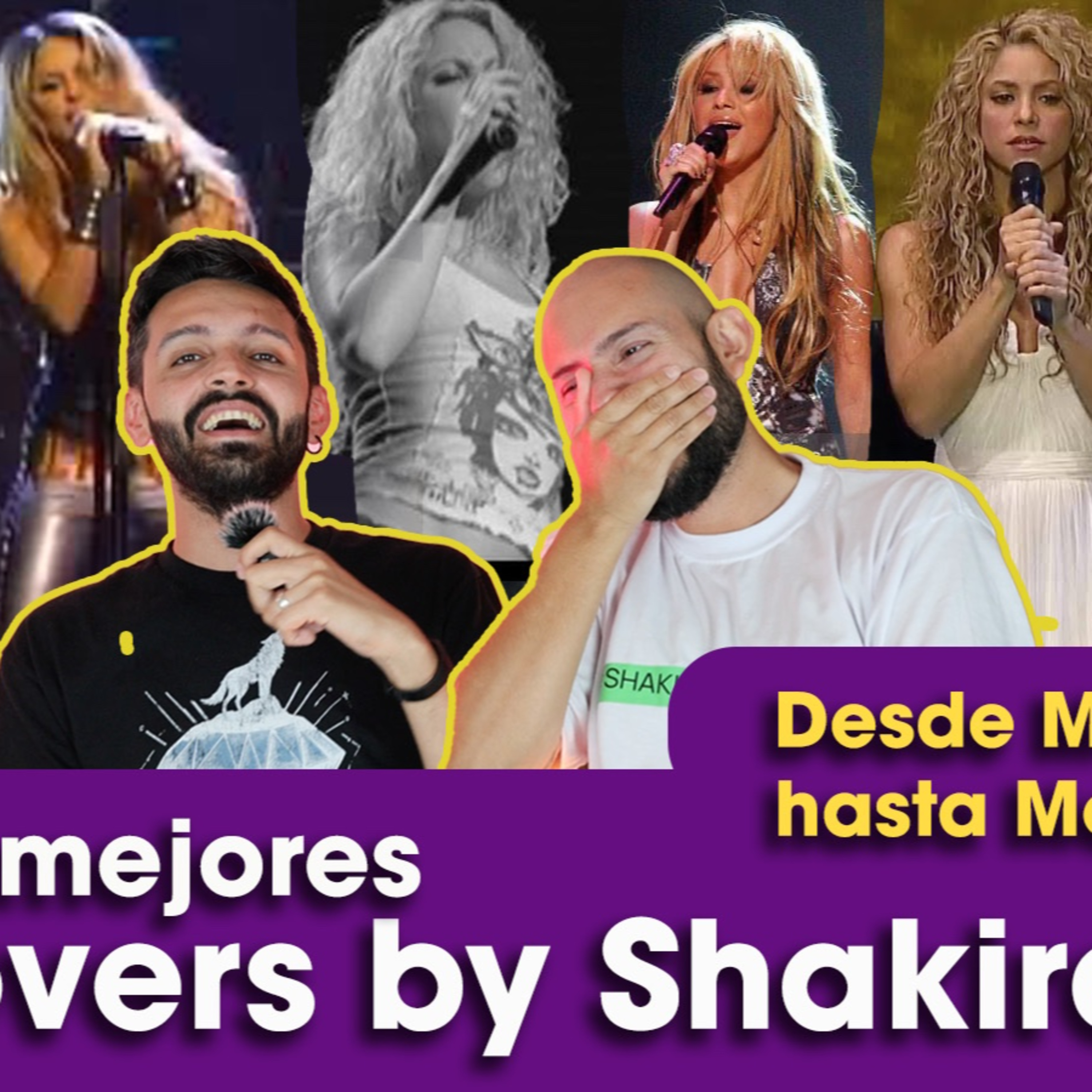 Los mejores Covers que ha hecho la REINA SHAKIRA 👑 / Dude Looks Like A Lady, Baby Santa y Tutu 😅
